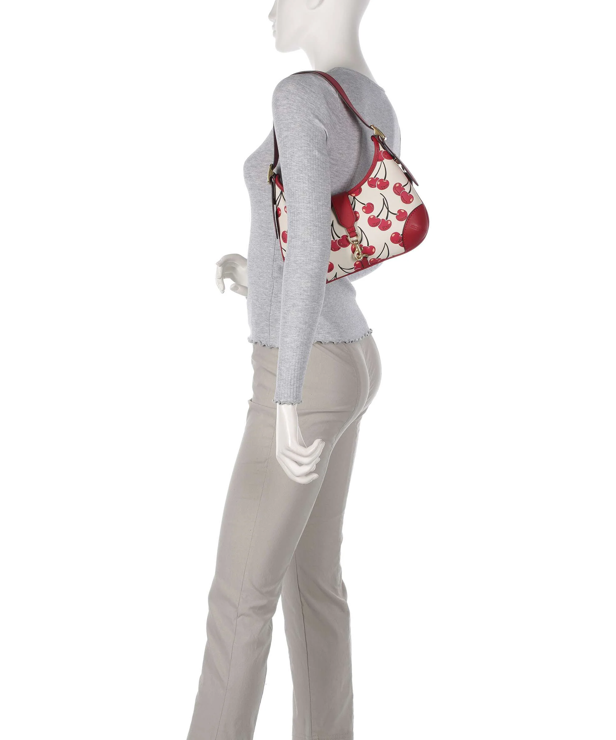 Coach Hamptons Cherry Print Torba na ramię chalk/multicolour - Image 3