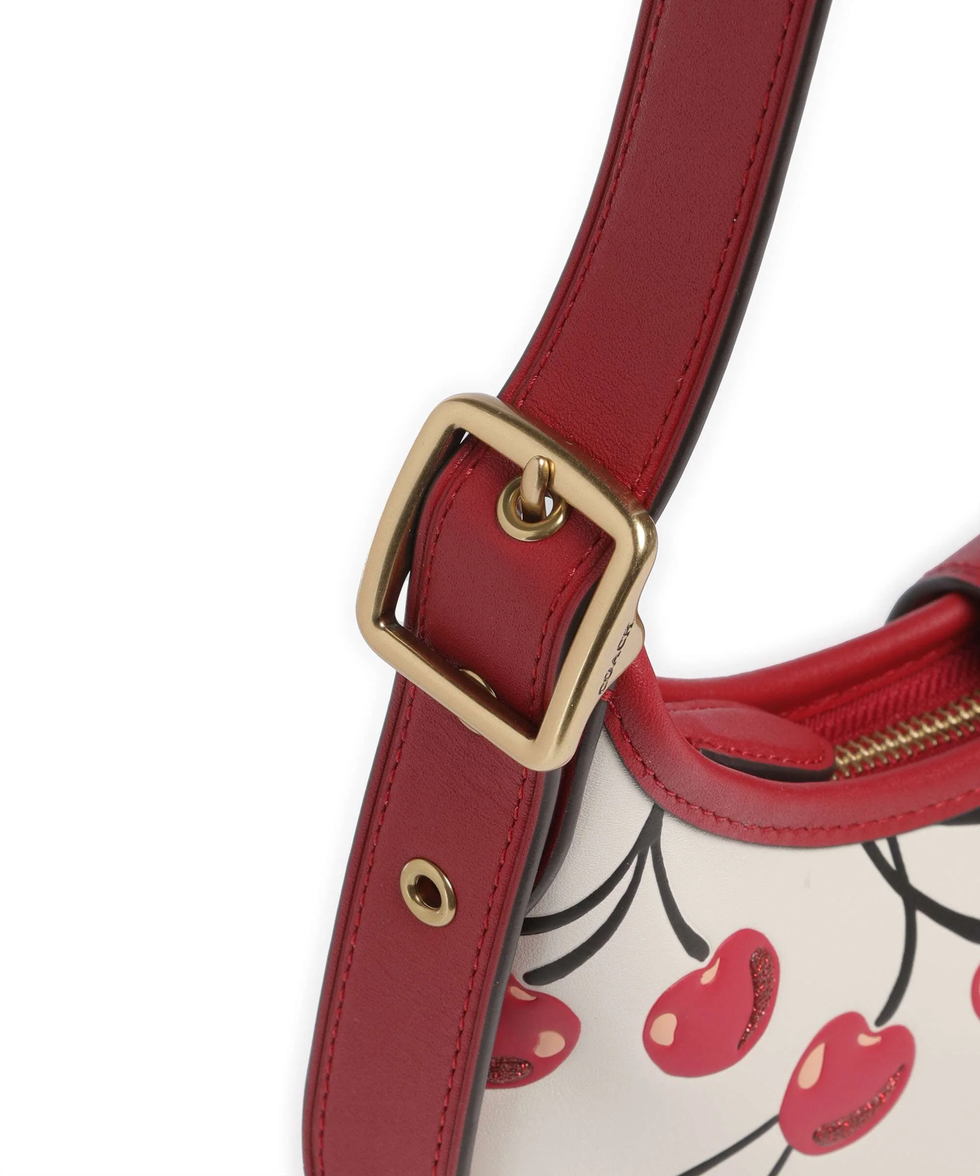 Coach Hamptons Cherry Print Torba na ramię chalk/multicolour - Image 4