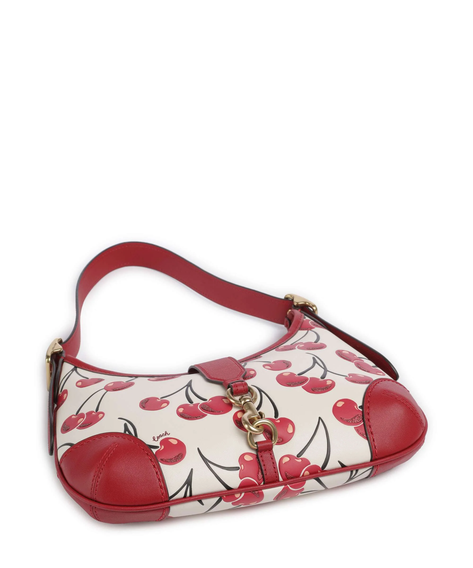 Coach Hamptons Cherry Print Torba na ramię chalk/multicolour - Image 5
