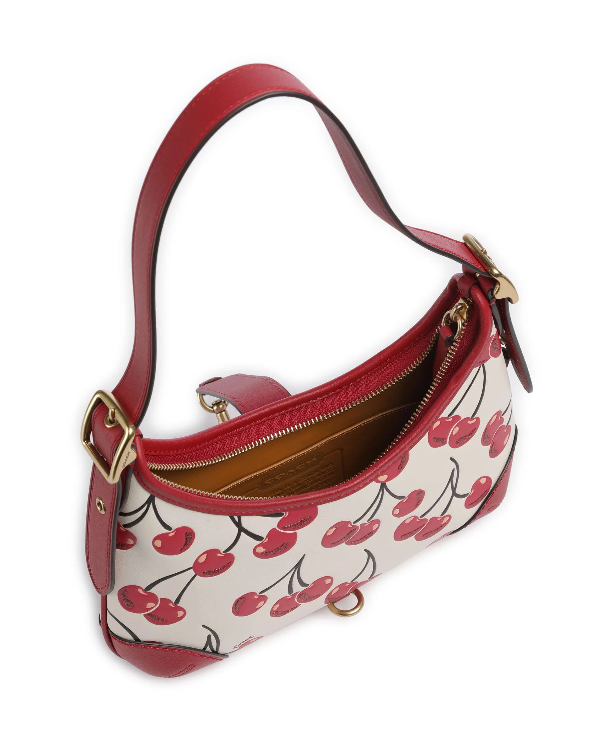 Coach Hamptons Cherry Print Torba na ramię chalk/multicolour - Image 6