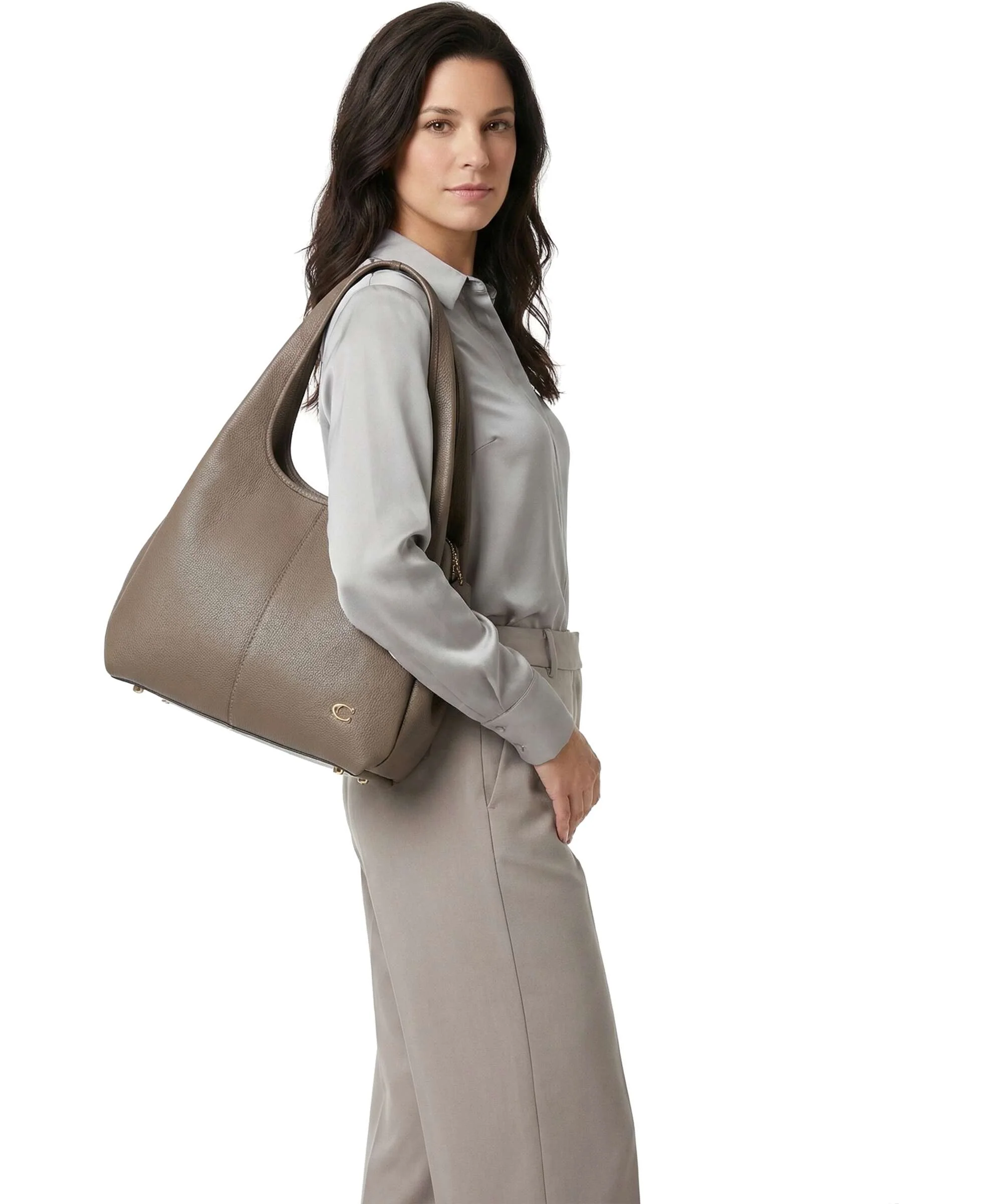 Coach Lana Torebka worek dark stone - Image 3