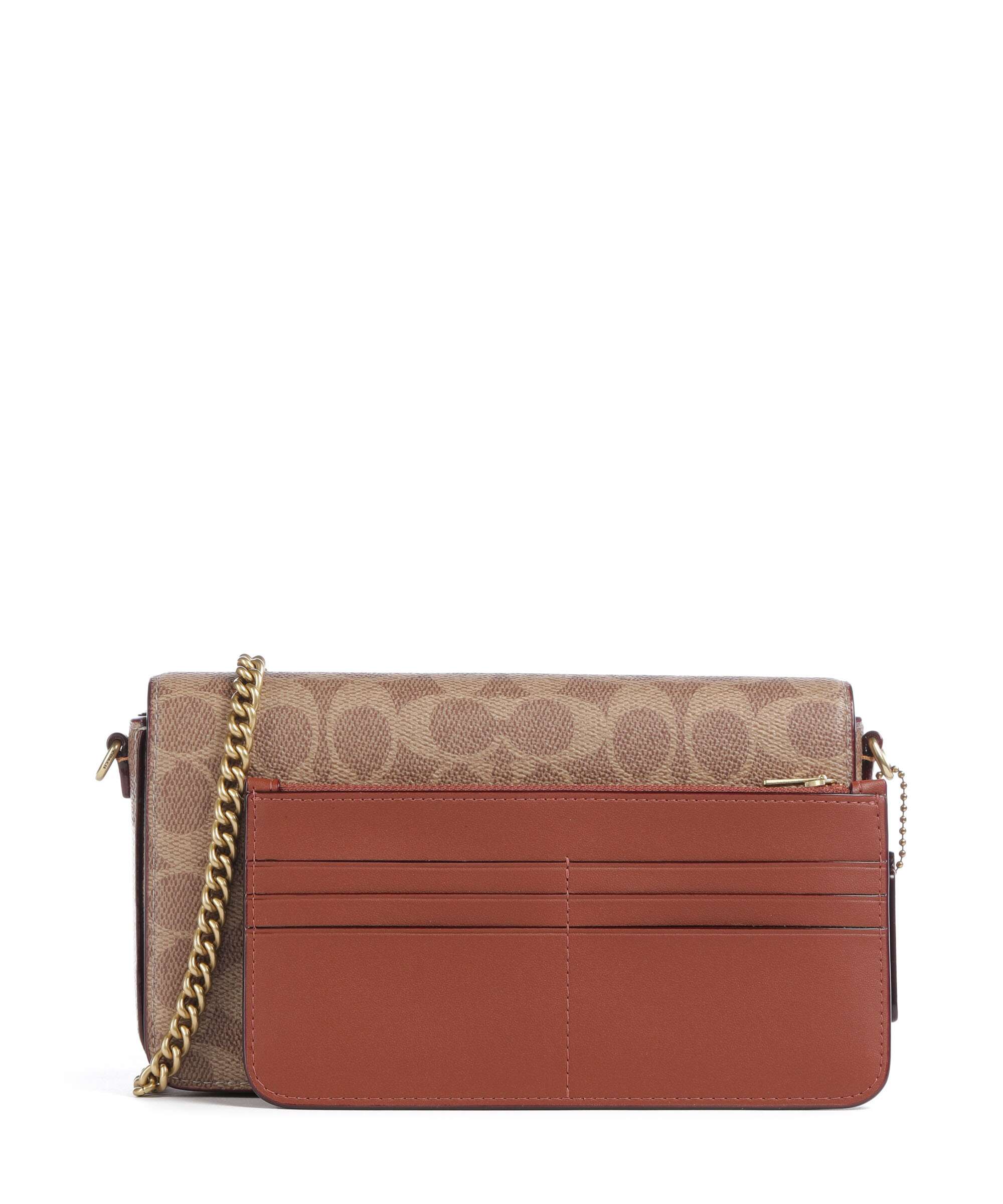 Coach Mila Portfel tan caramel - Image 4
