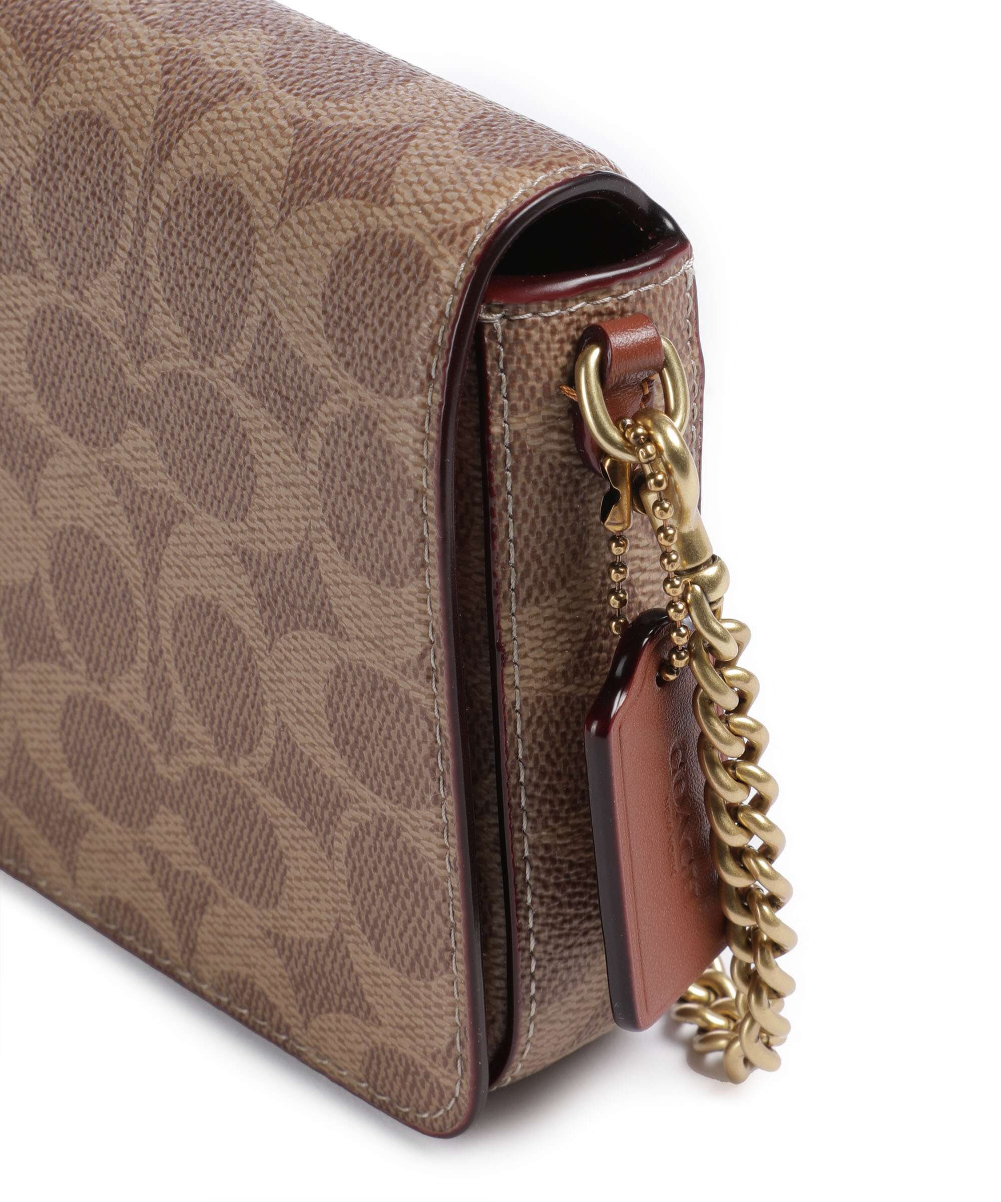 Coach Mila Portfel tan caramel - Image 5