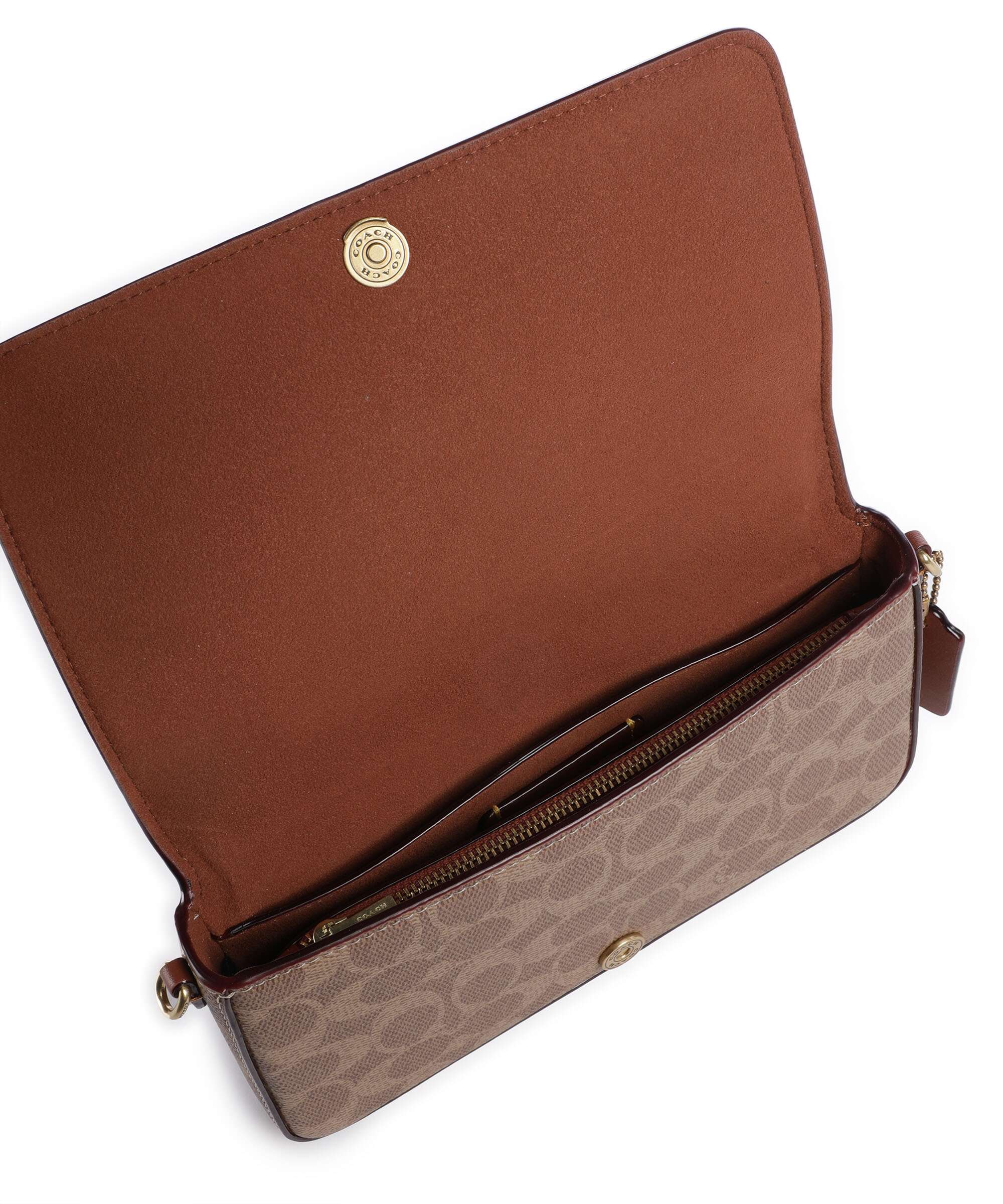 Coach Mila Portfel tan caramel - Image 7