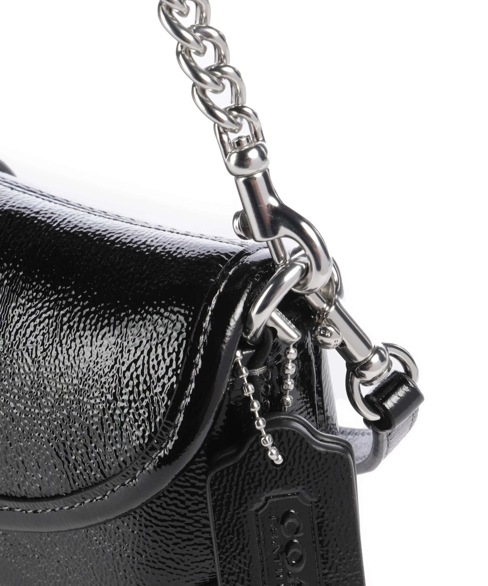 Coach Soho Crinkle Patent 25 Torba na ramię black - Image 5
