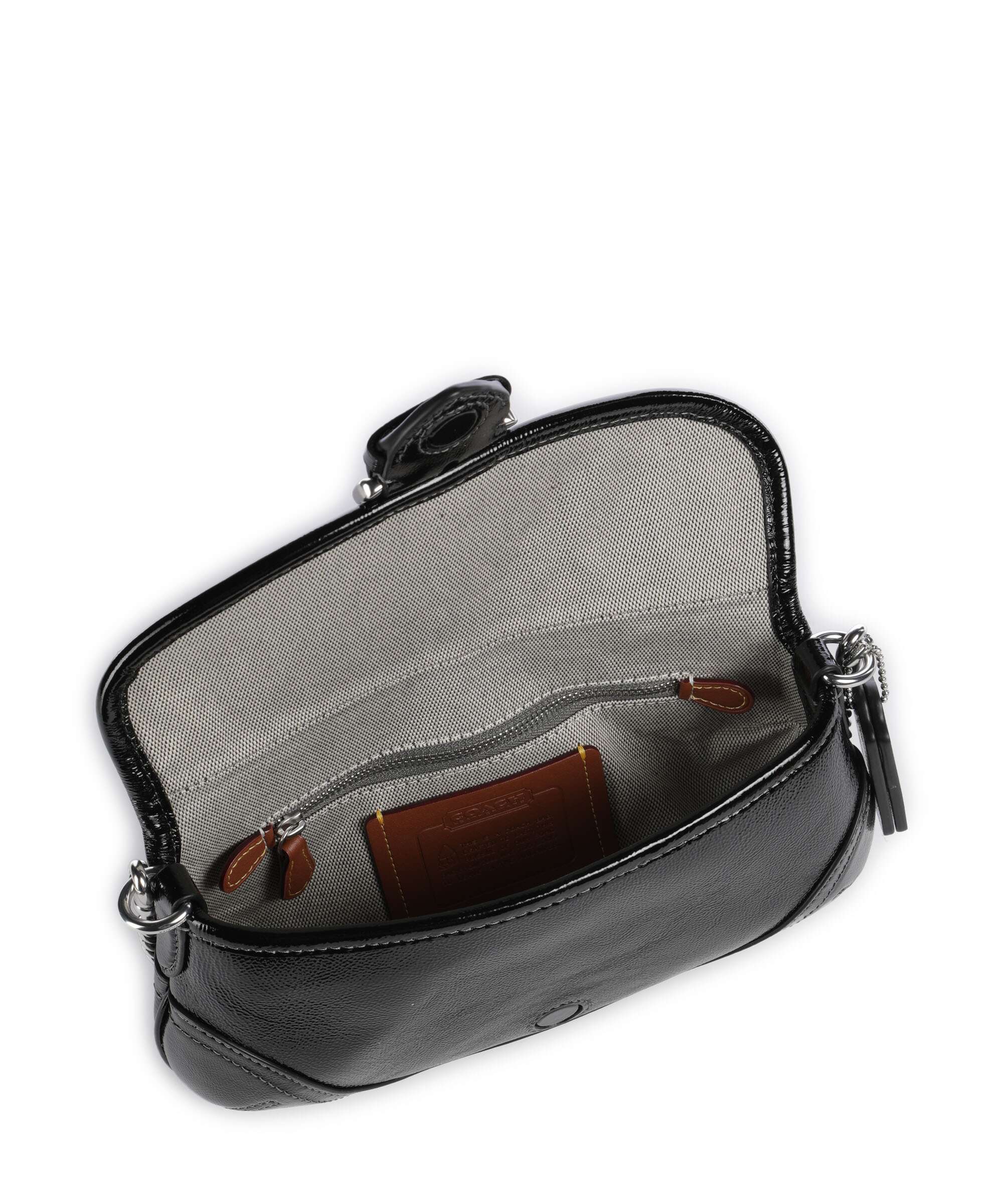 Coach Soho Crinkle Patent 25 Torba na ramię black - Image 7
