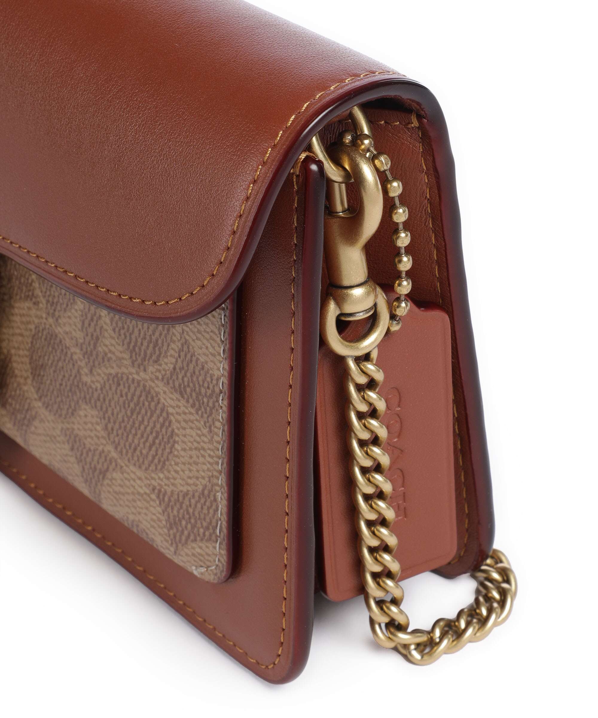 Coach Tabby Chain Torba przez ramię tan caramel - Image 4