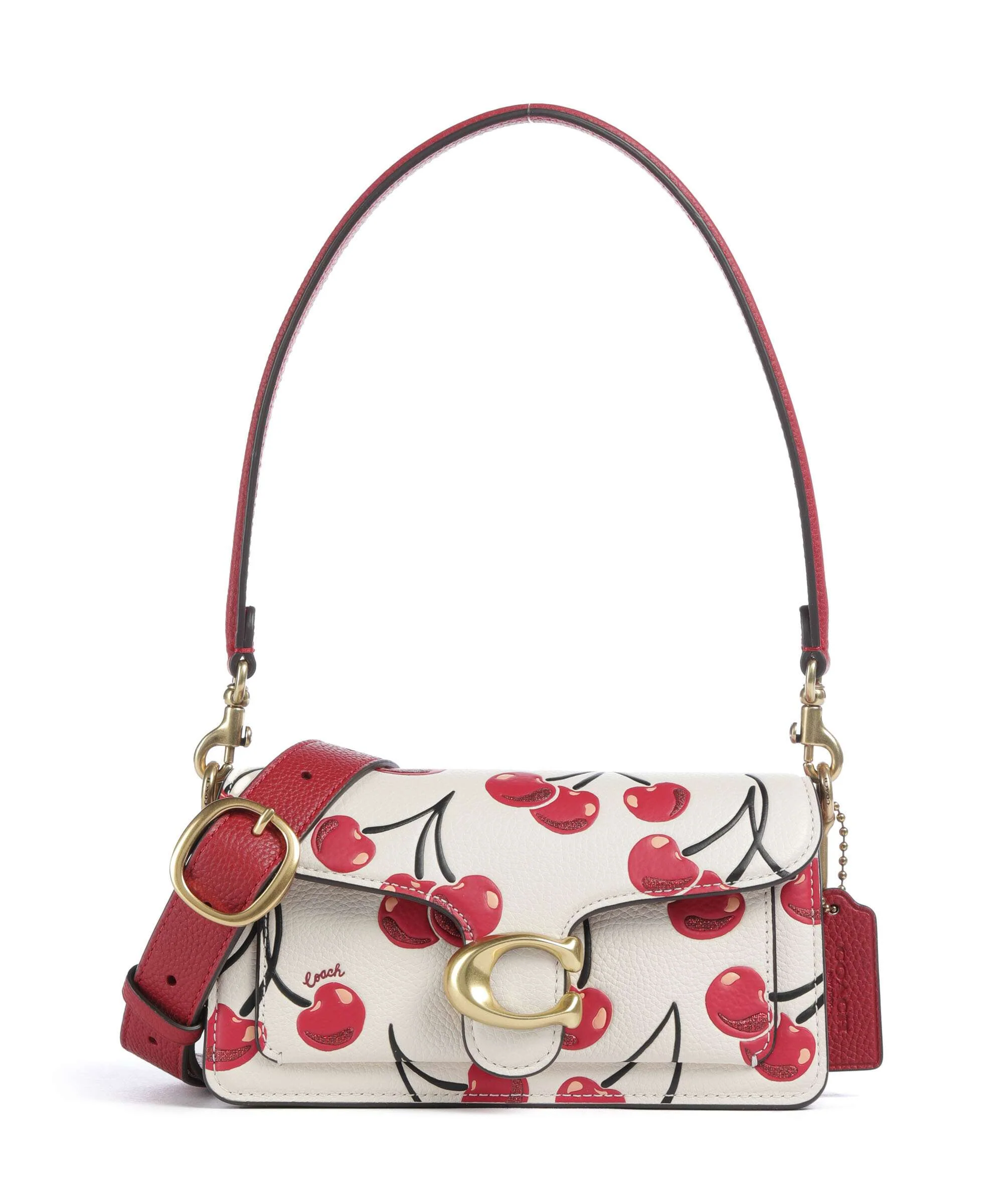 Coach Tabby Cherry Print 20 Torba na ramię chalk/multicolour