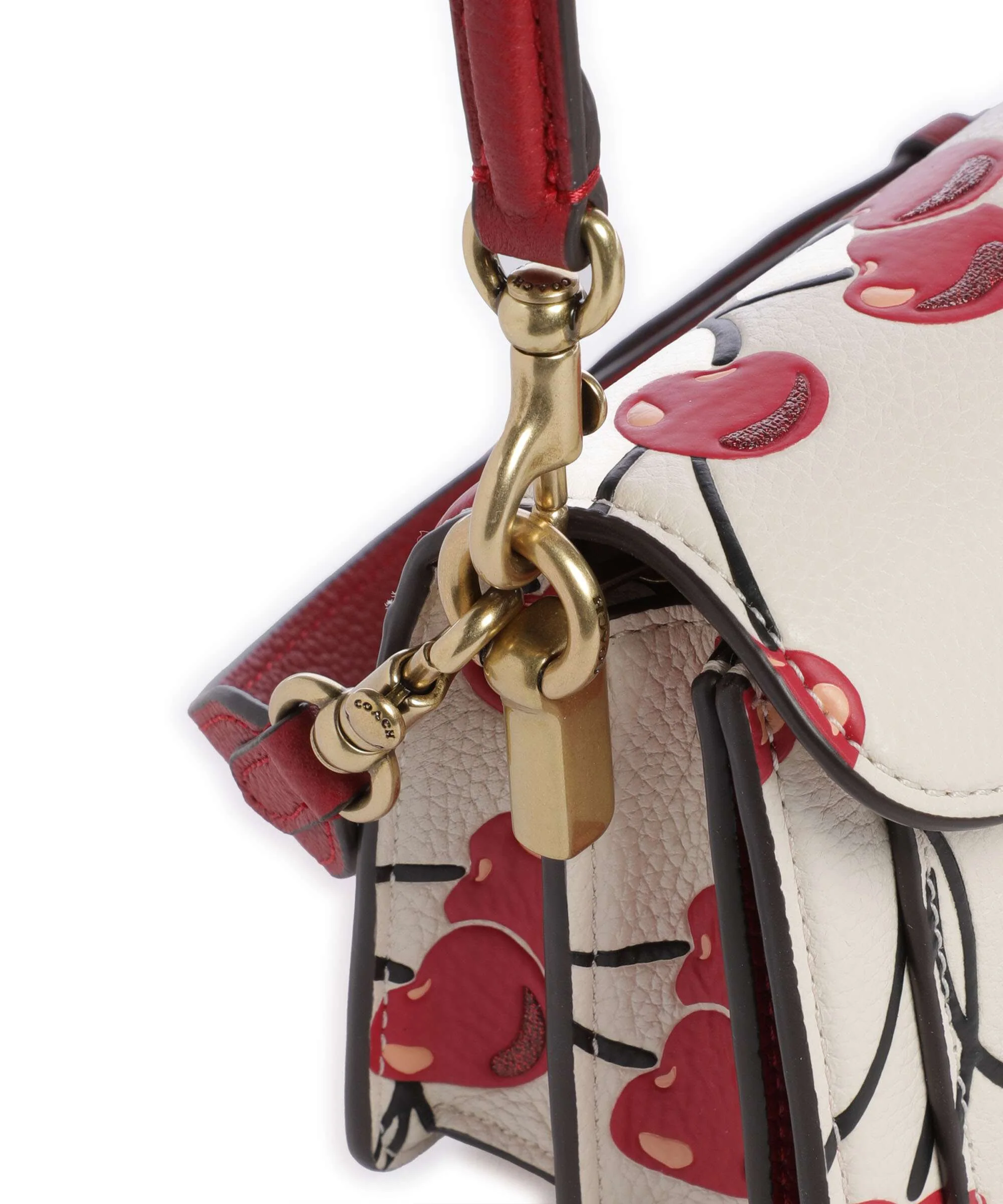 Coach Tabby Cherry Print 20 Torba na ramię chalk/multicolour - Image 5