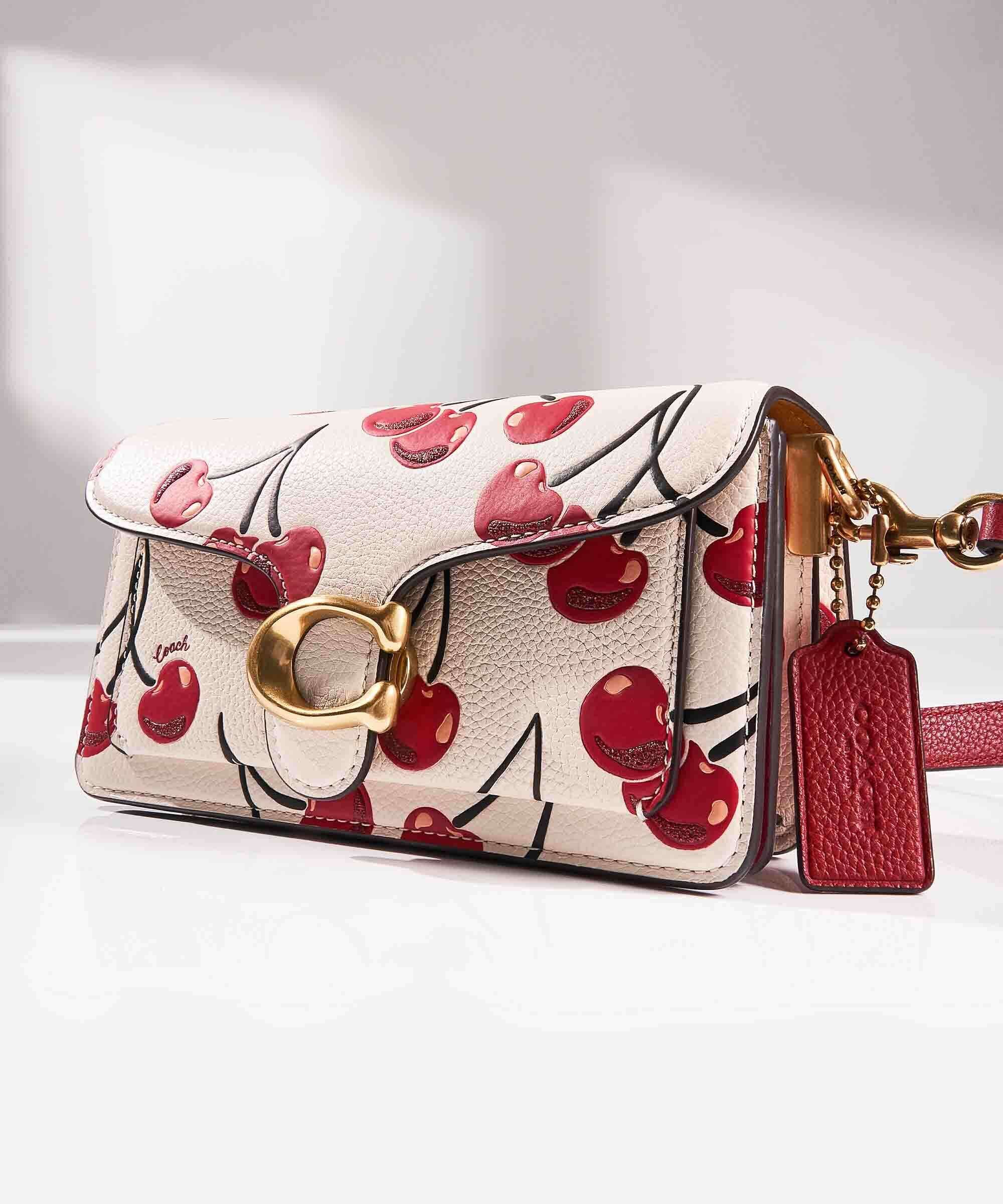 Coach Tabby Cherry Print 20 Torba na ramię chalk/multicolour - Image 8