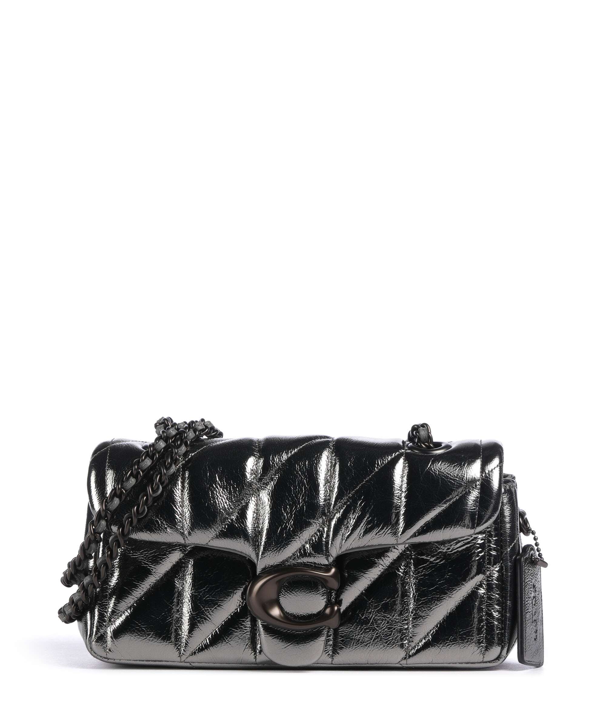 Coach Tabby Quilted 20 Torba na ramię anthracite
