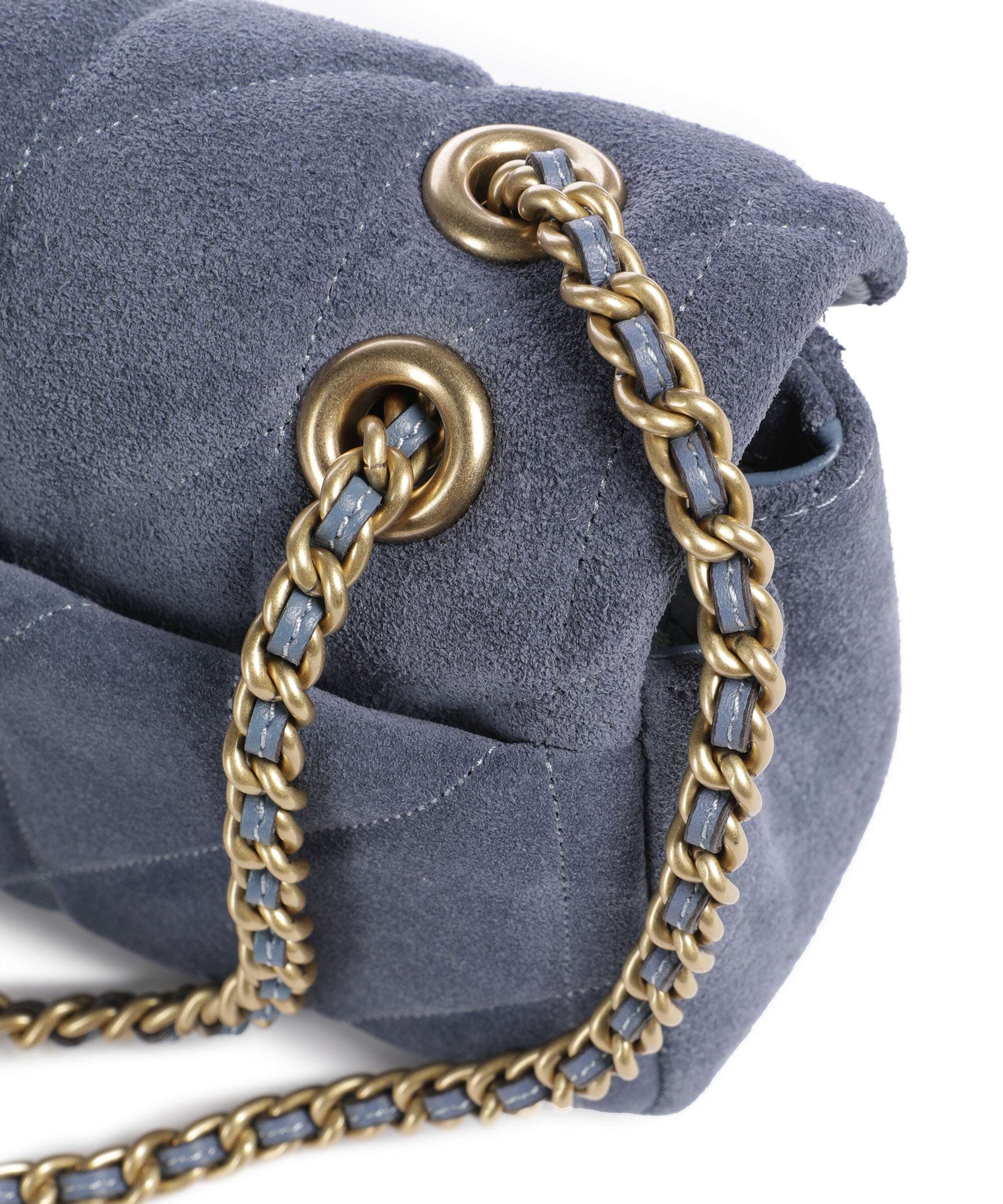 Coach Tabby Quilted 20 Torba na ramię light denim - Image 6