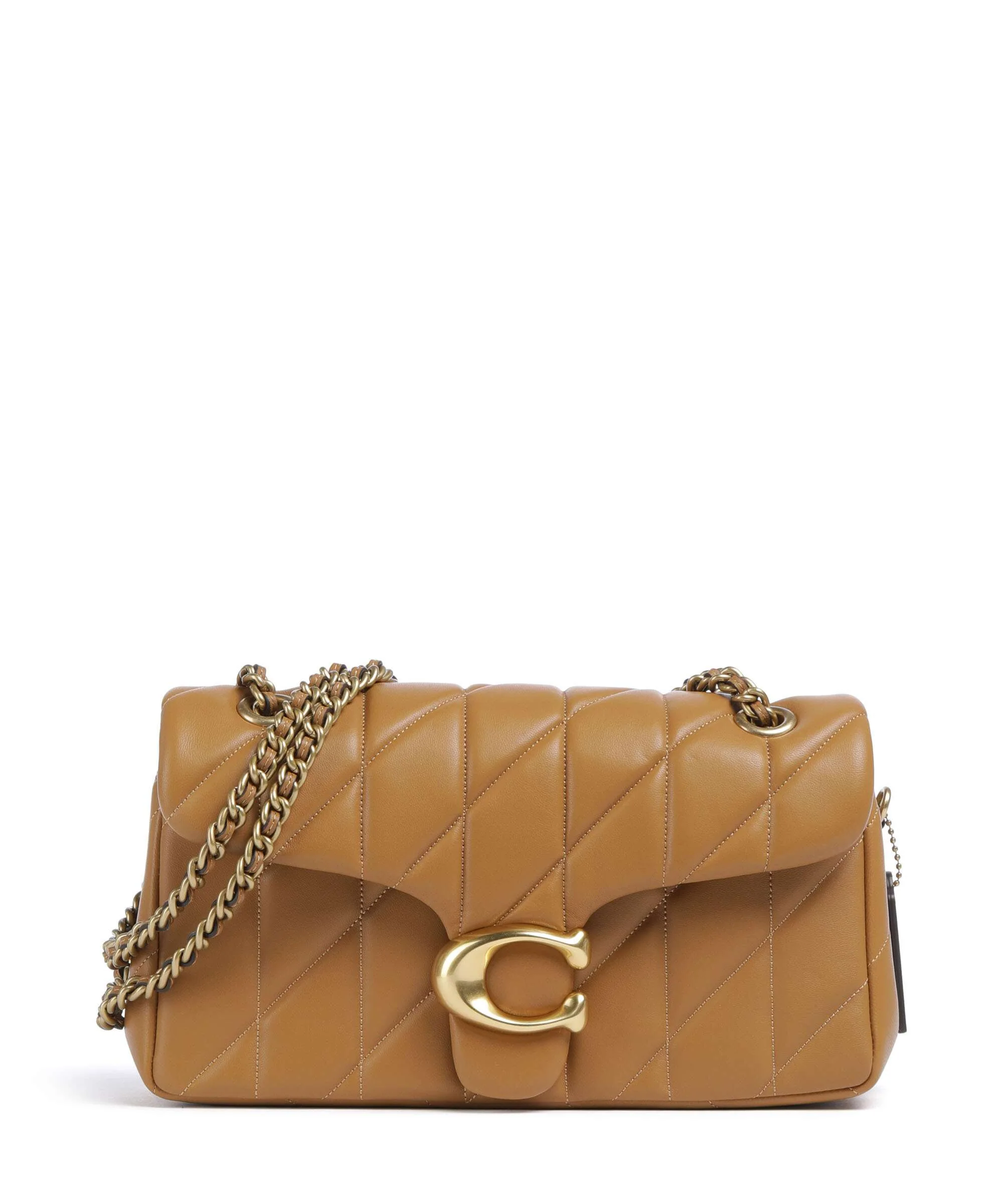 Coach Tabby Quilted 26 Torba na ramię honey brown