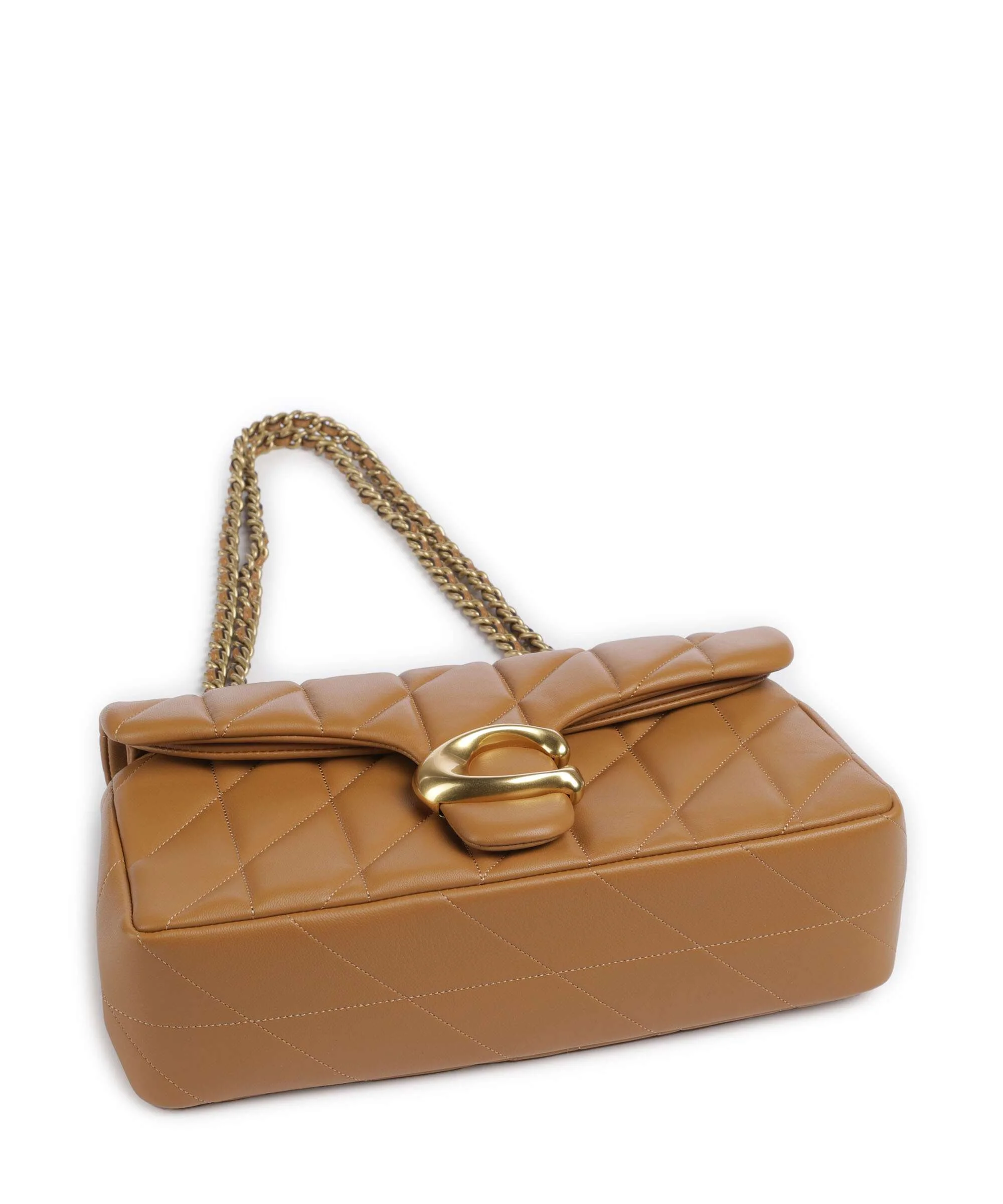 Coach Tabby Quilted 26 Torba na ramię honey brown - Image 6