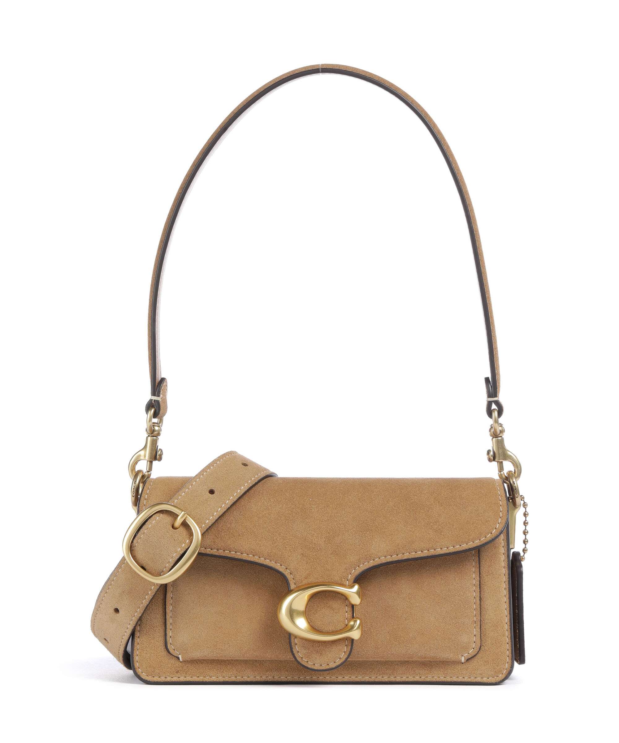 Coach Tabby Suede 20 Torba na ramię sand
