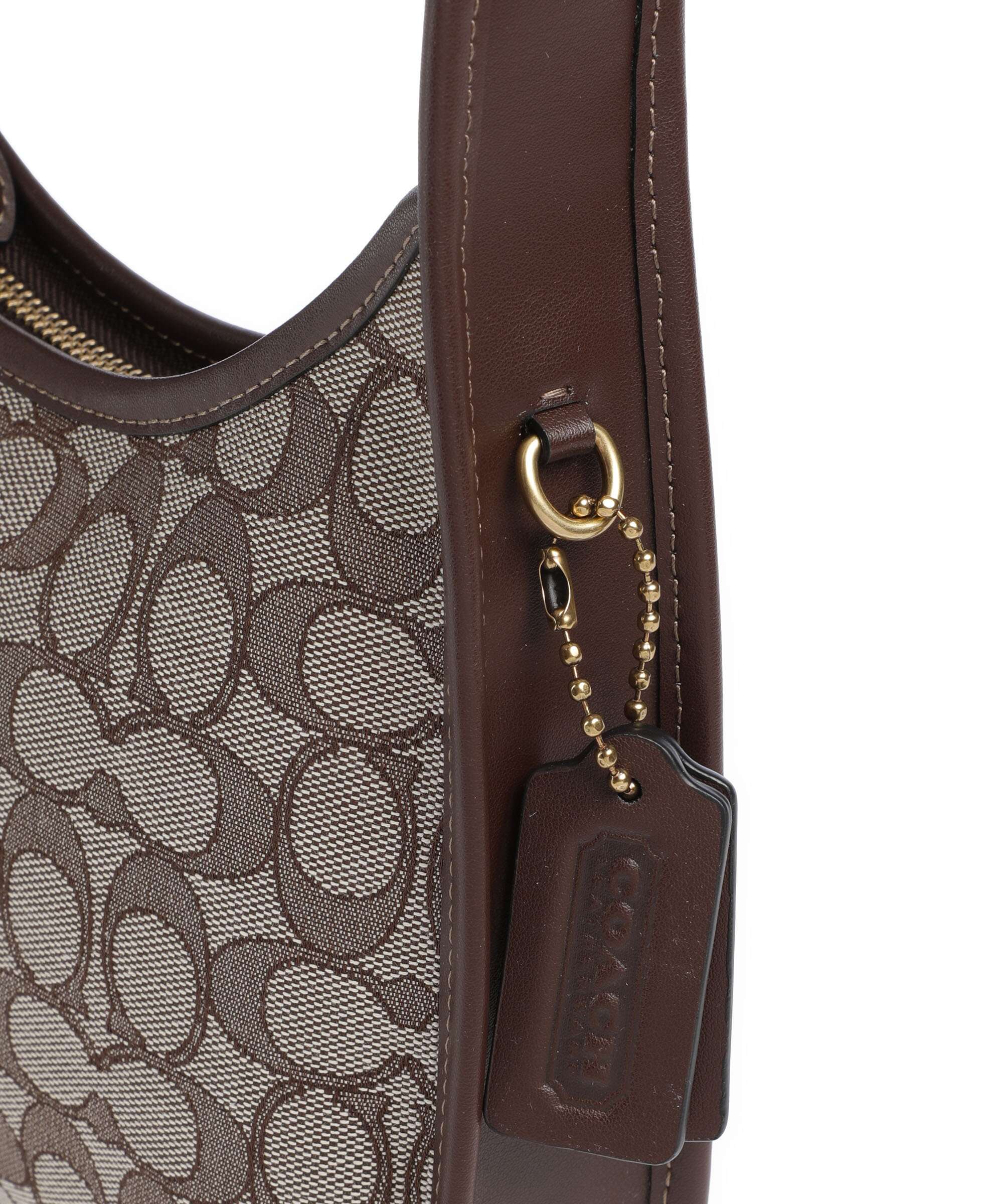 Coach The Coach Originals Curve Signature Jacquard Torba na ramię oak maple - Image 4