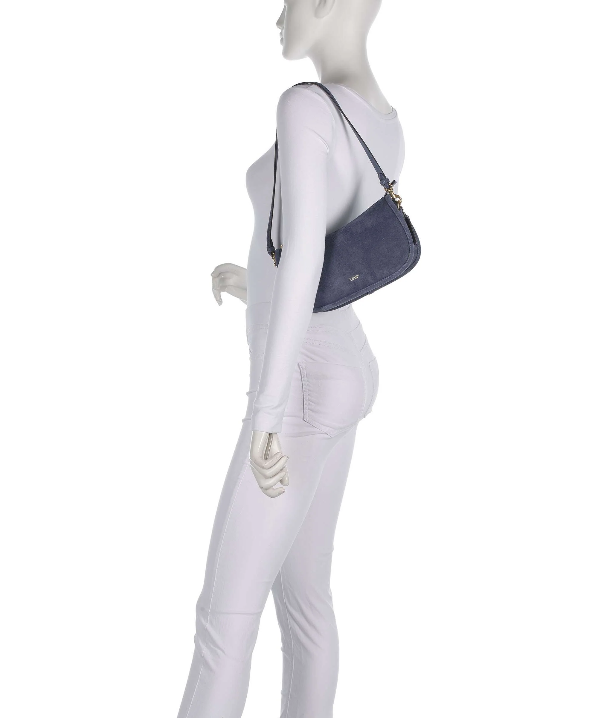Coach Waverly Torba na ramię light denim - Image 3