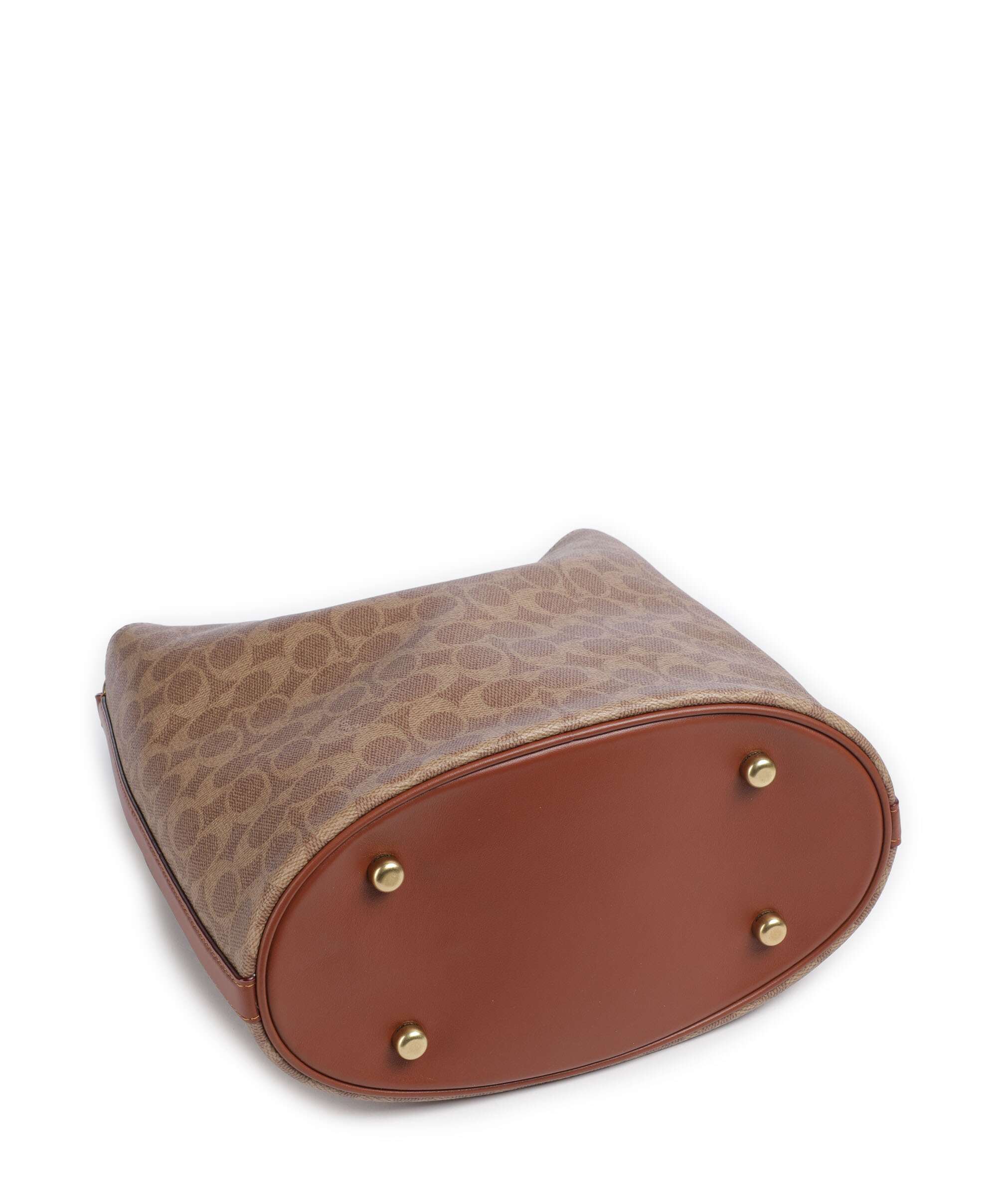 Coach Willow Signature Torebka worek tan caramel - Image 5