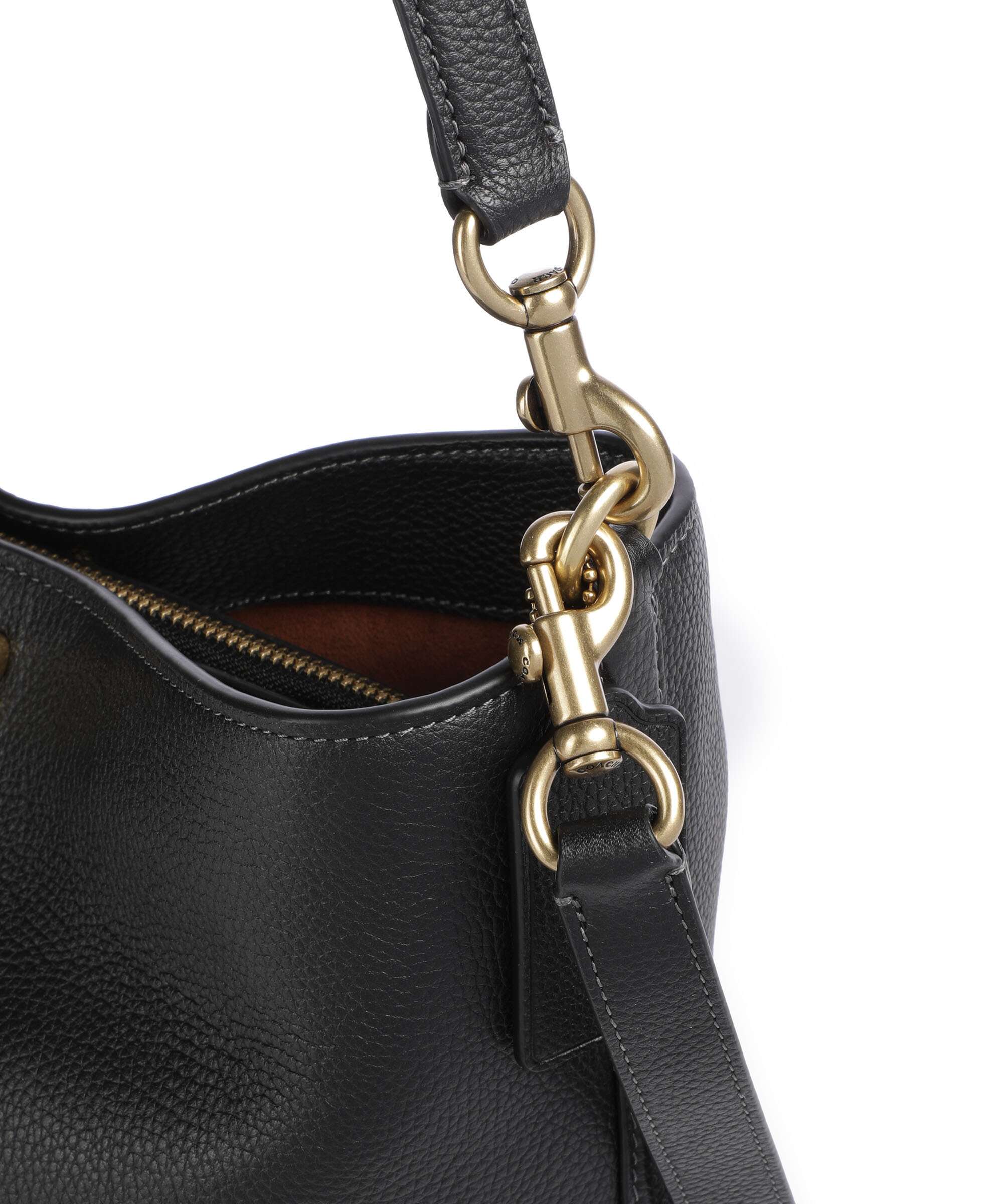 Coach Willow Soft Torebka worek black - Image 4