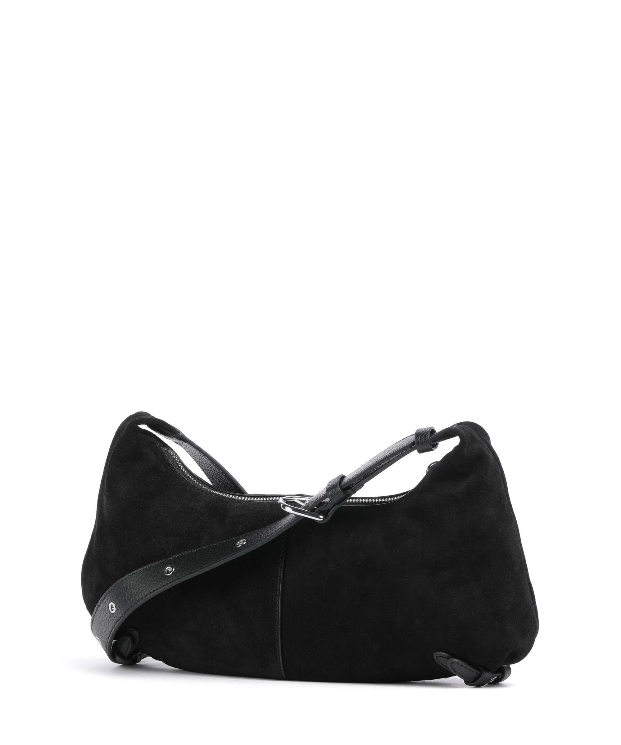 Coccinelle Abigail Suede Torba na ramię noir - Image 2