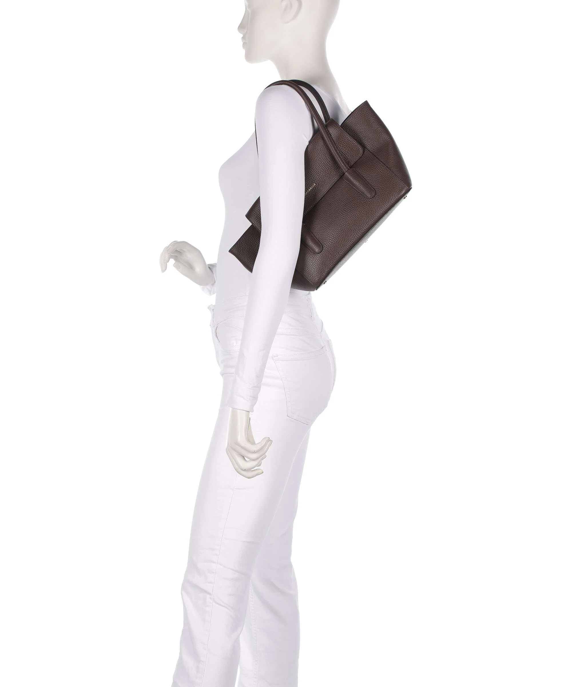 Coccinelle Beat Double Torebka brunette - Image 4