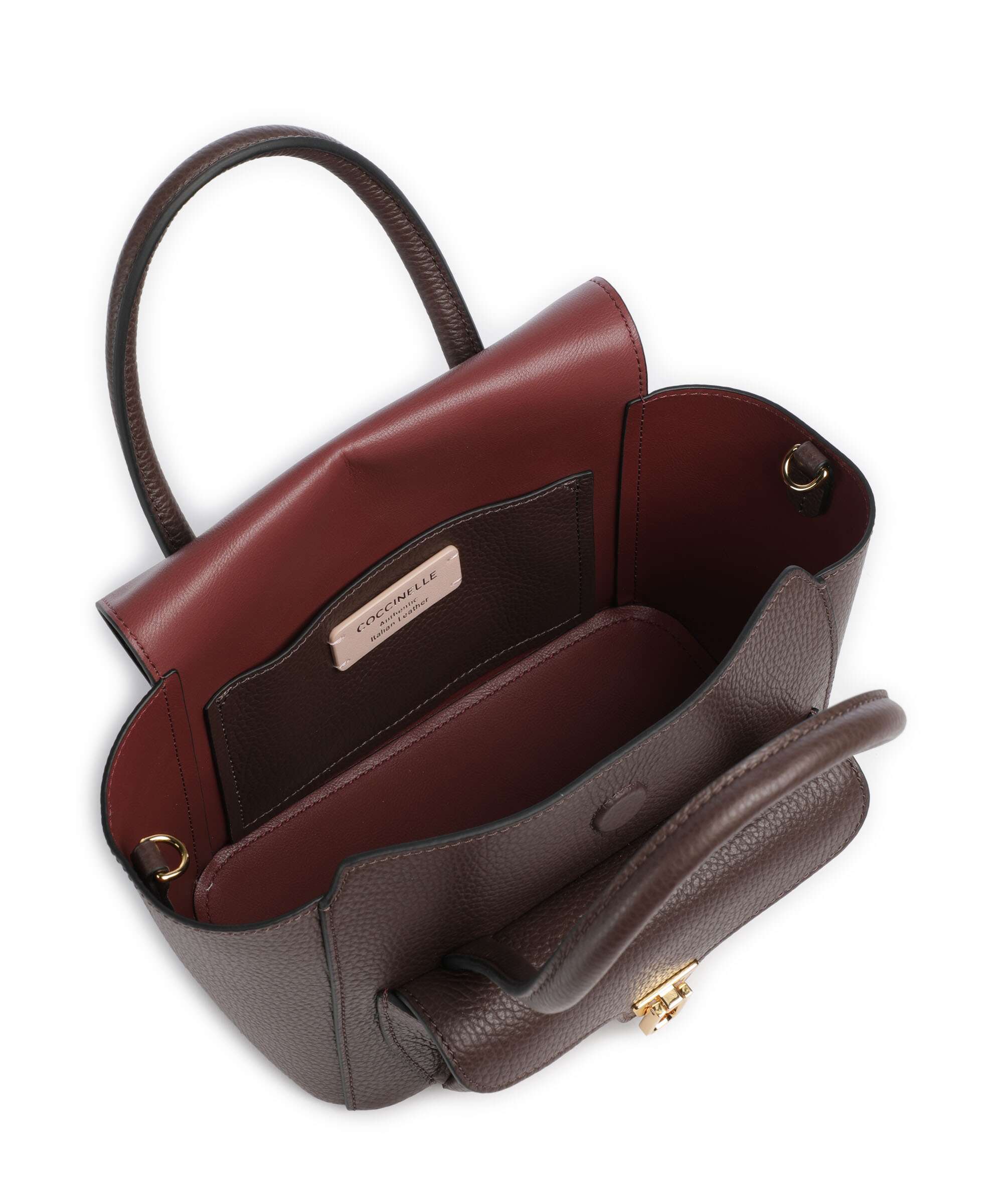Coccinelle Beat Double Torebka brunette - Image 6