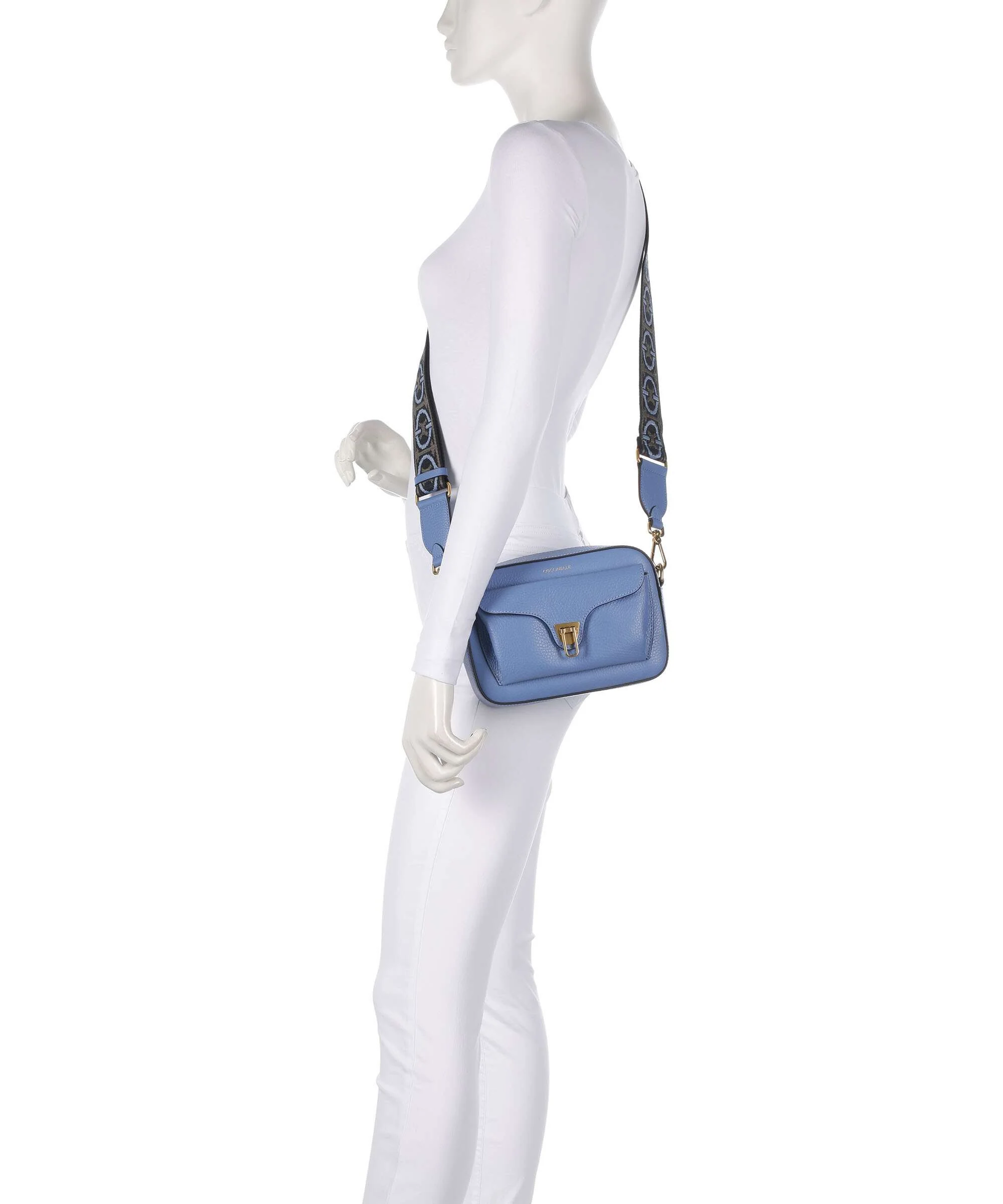 Coccinelle Beat Soft Ribbon Torba przez ramię azul - Image 3