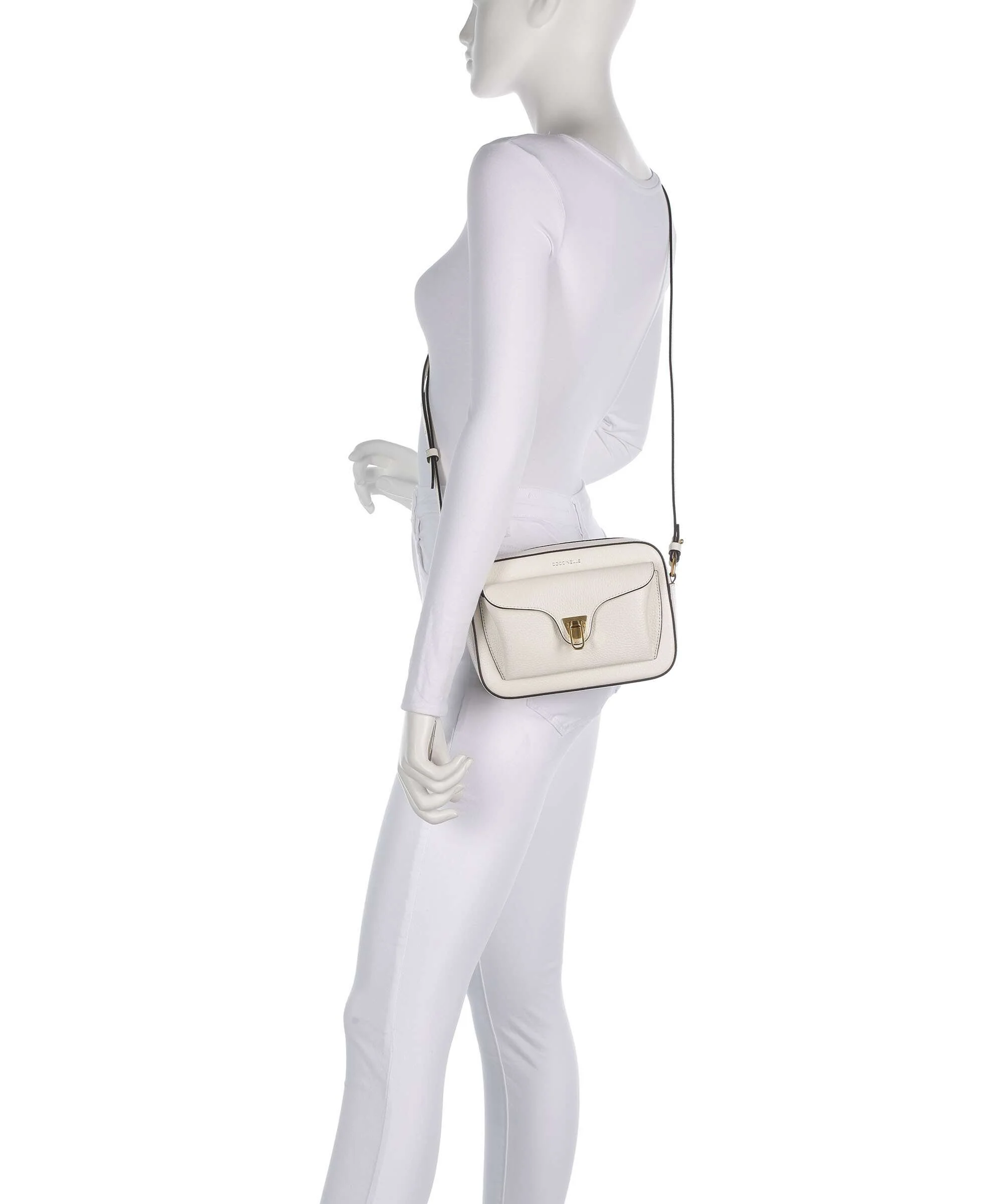 Coccinelle Beat Soft Torba przez ramię pearl - Image 3