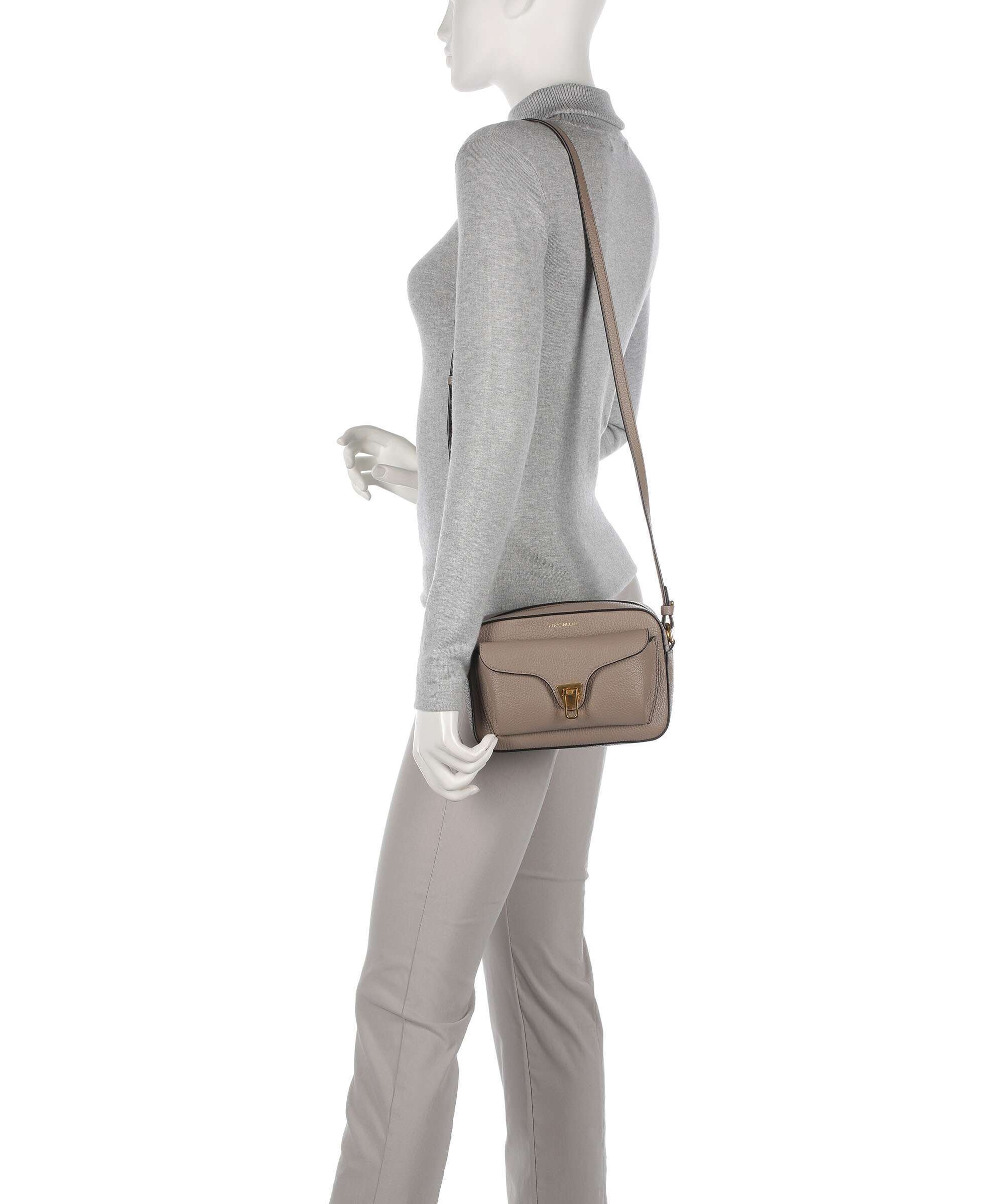 Coccinelle Beat Soft Torba przez ramię warm taupe - Image 3