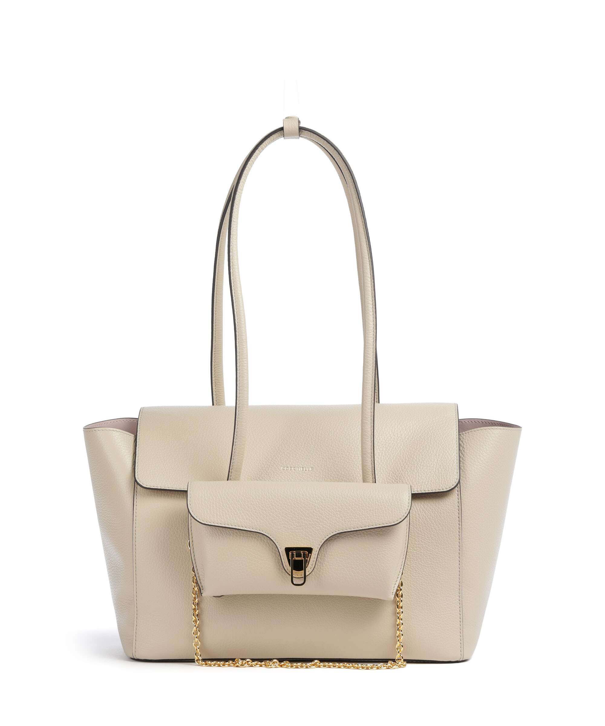 Coccinelle Beat Torba na zakupy sandshell