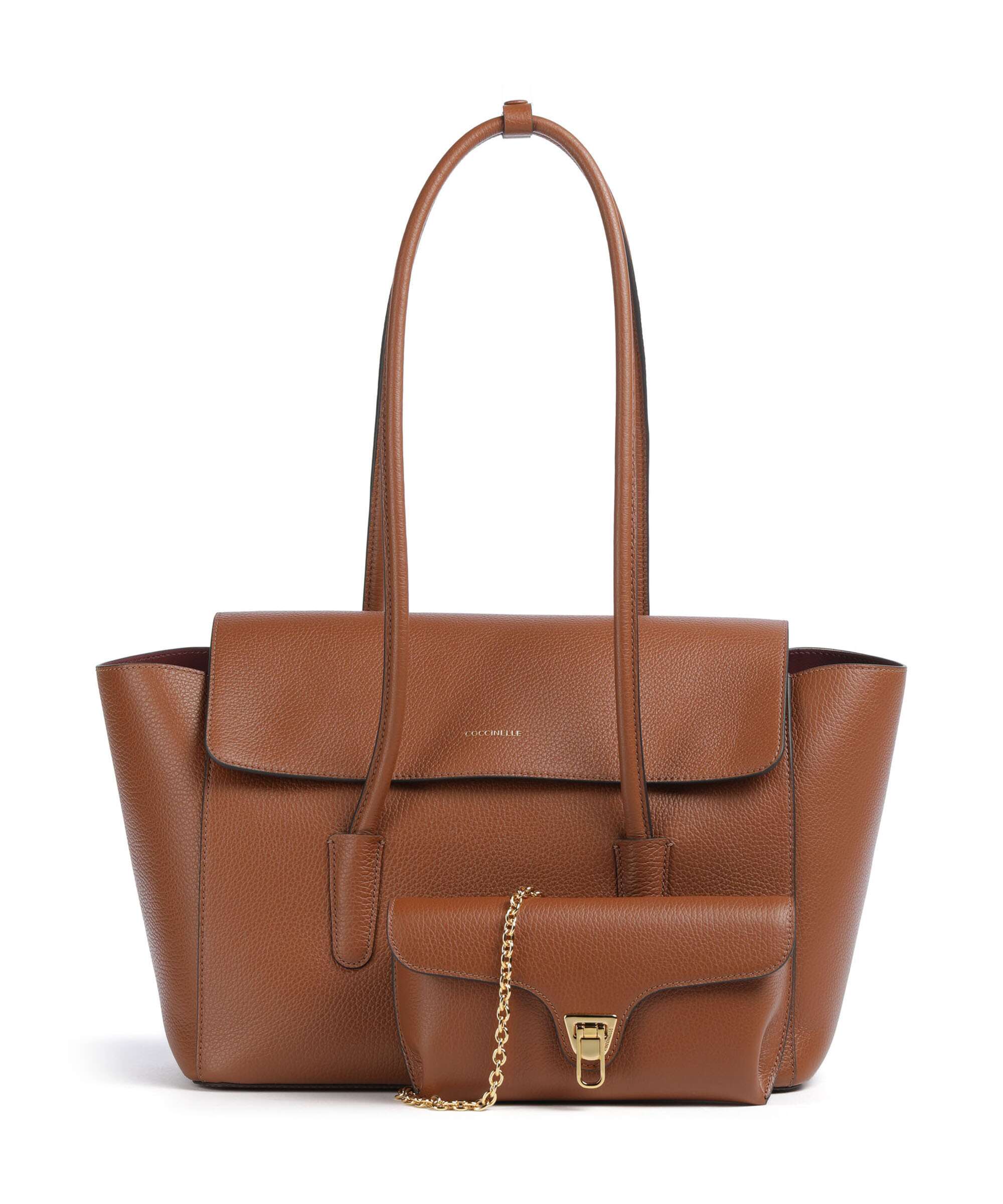 Coccinelle Beat Torba na zakupy cognac - Image 2