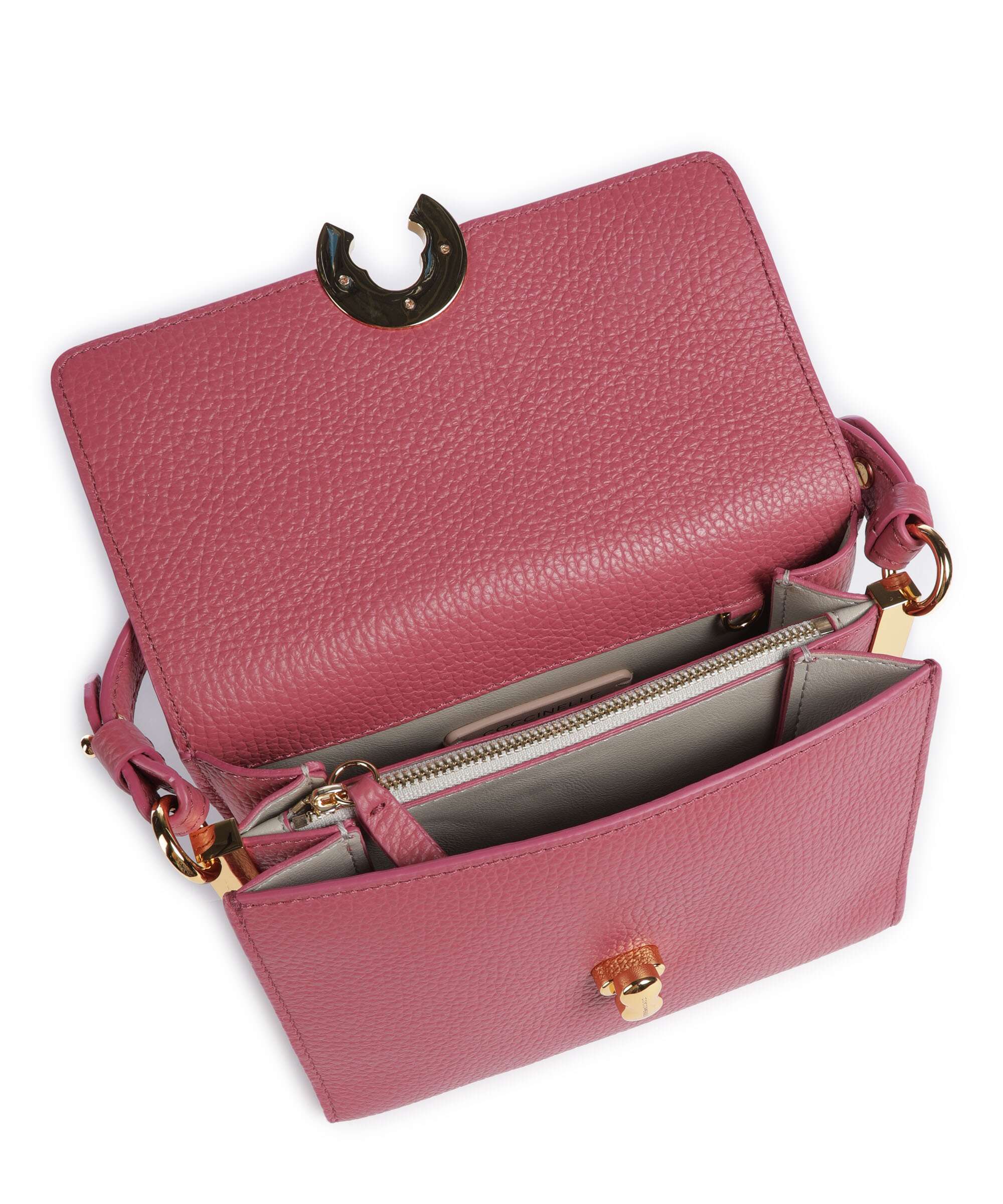 Coccinelle Binxie Torba przez ramię rosewood - Image 6
