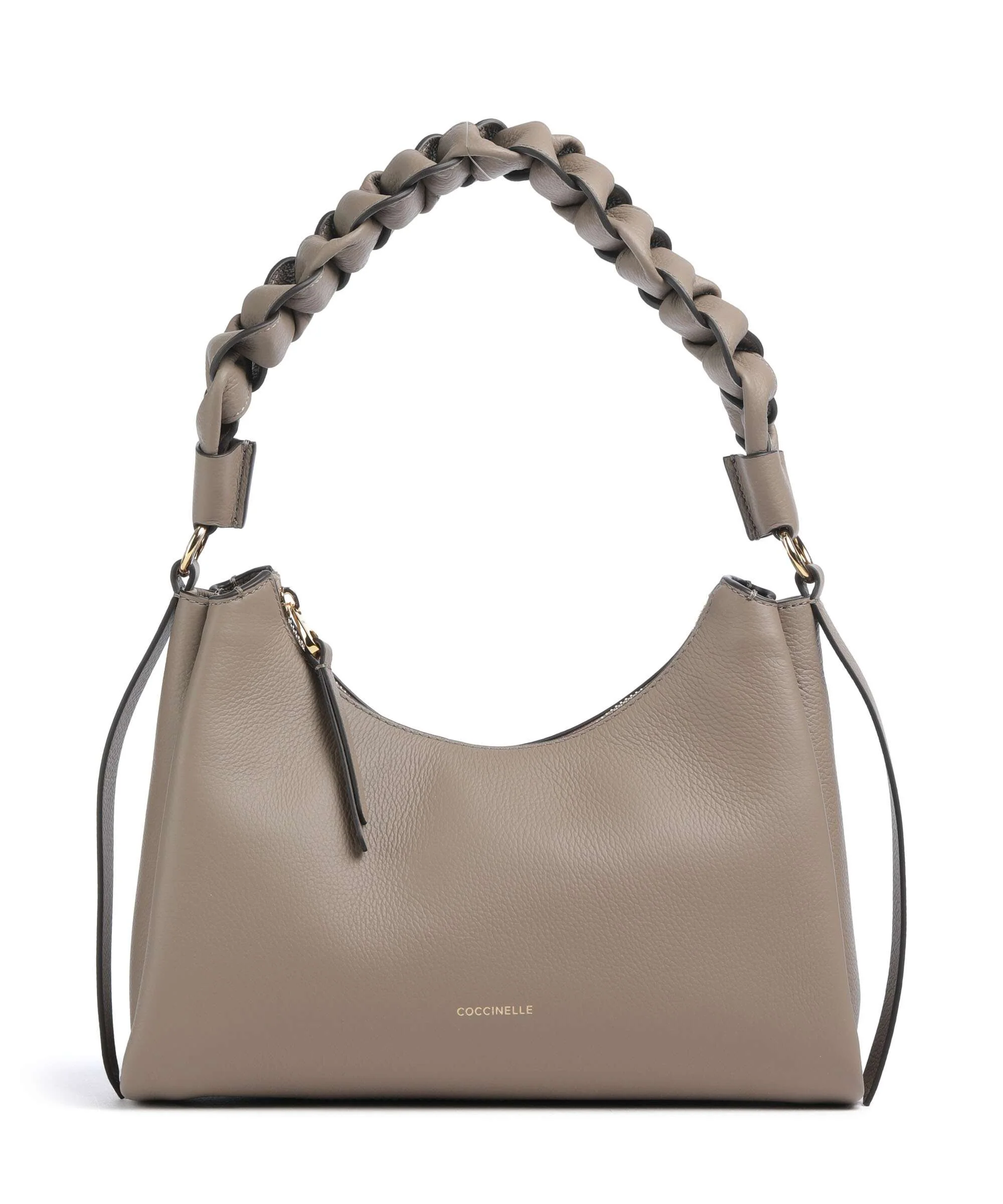 Coccinelle Boheme Grana Double Torba na ramię warm taupe/rosette