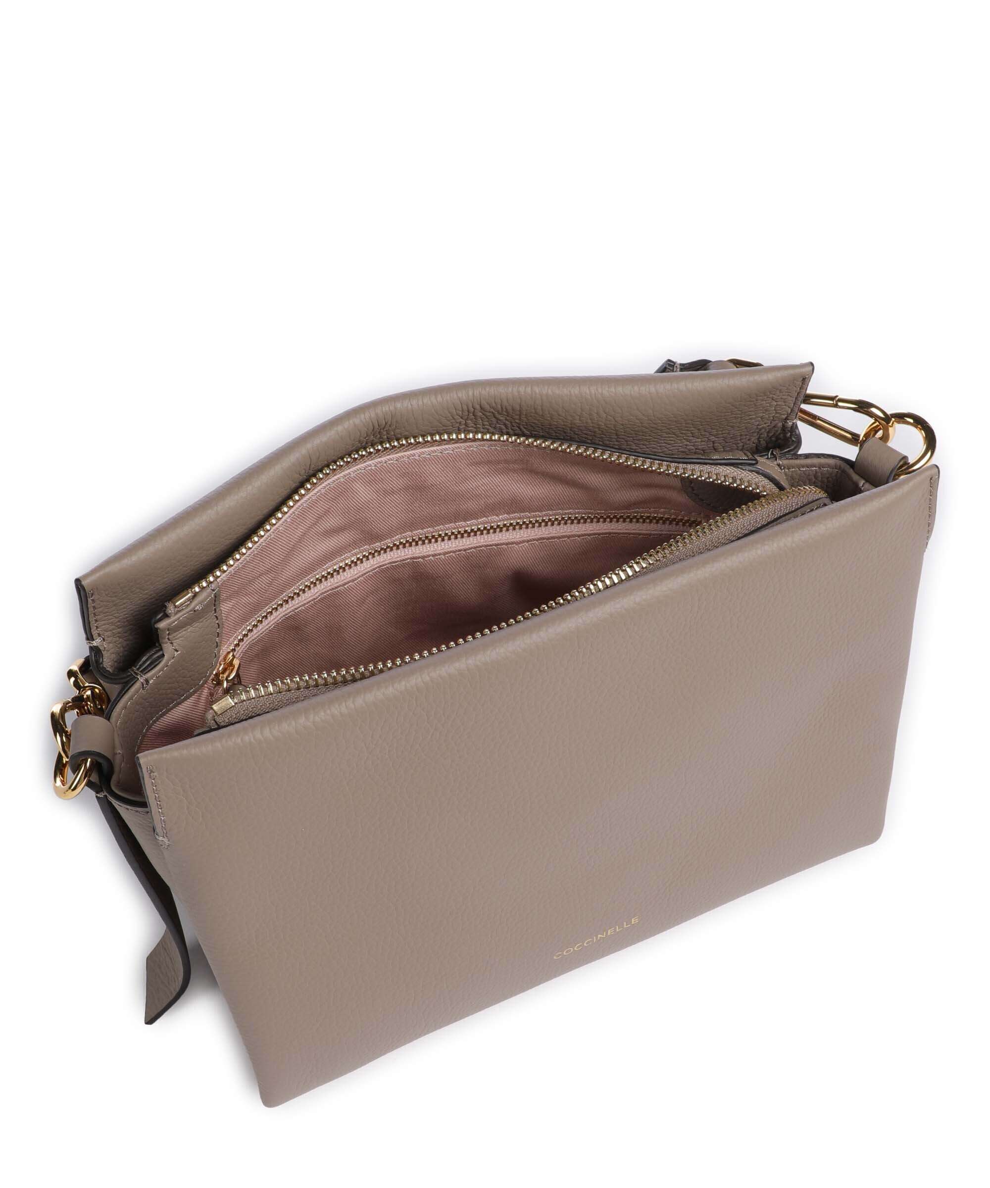 Coccinelle Boheme Grana Double Torebka warm taupe/rosette - Image 6