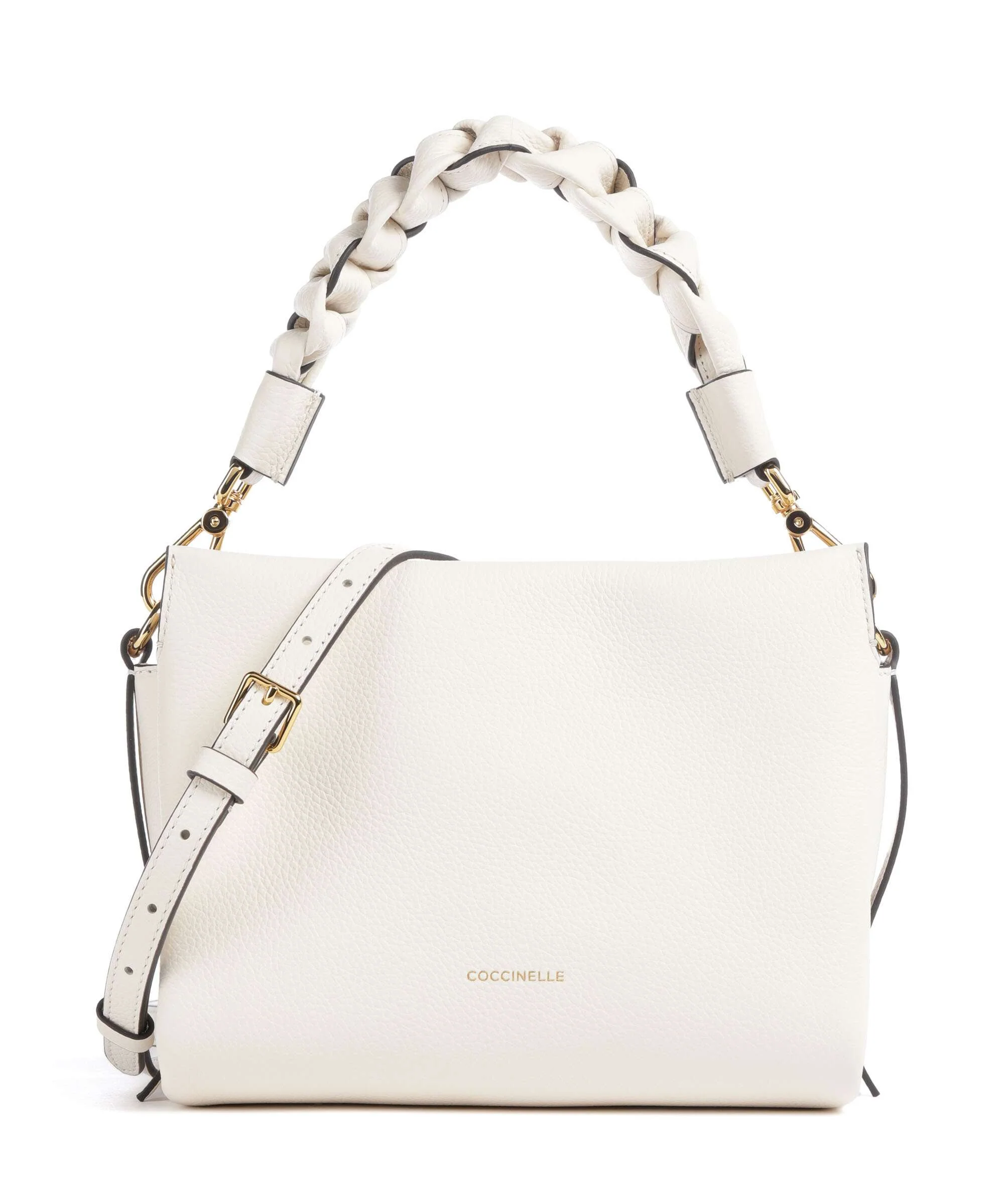 Coccinelle Boheme Grana Double Torebka pearl/cognac