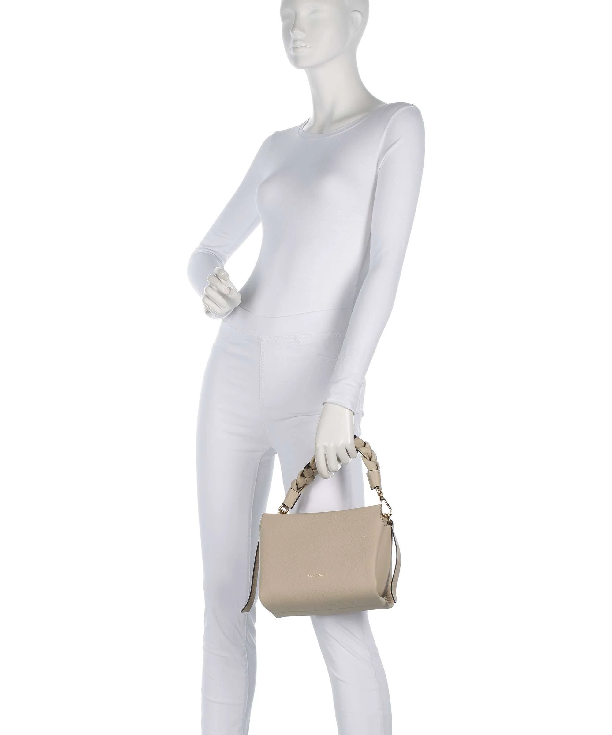 Coccinelle Boheme Grana Double Torebka sandshell/seagrass - Image 3