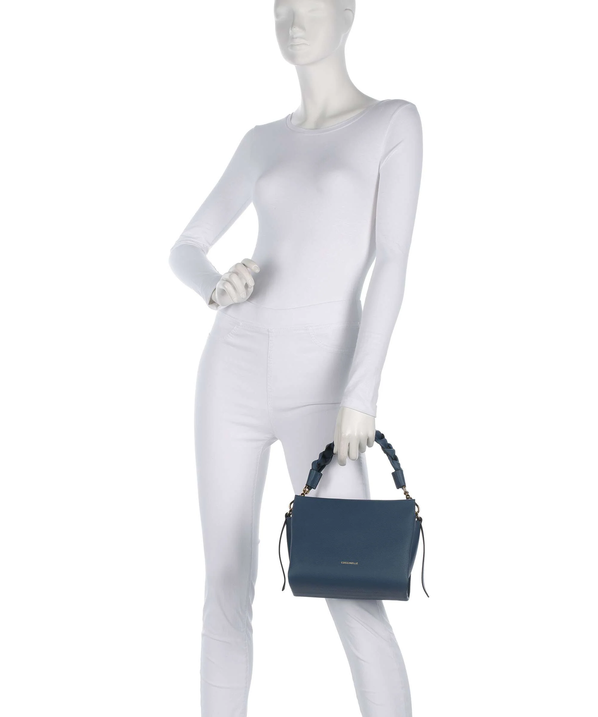 Coccinelle Boheme Grana Double Torebka deep blue/sandshell - Image 3