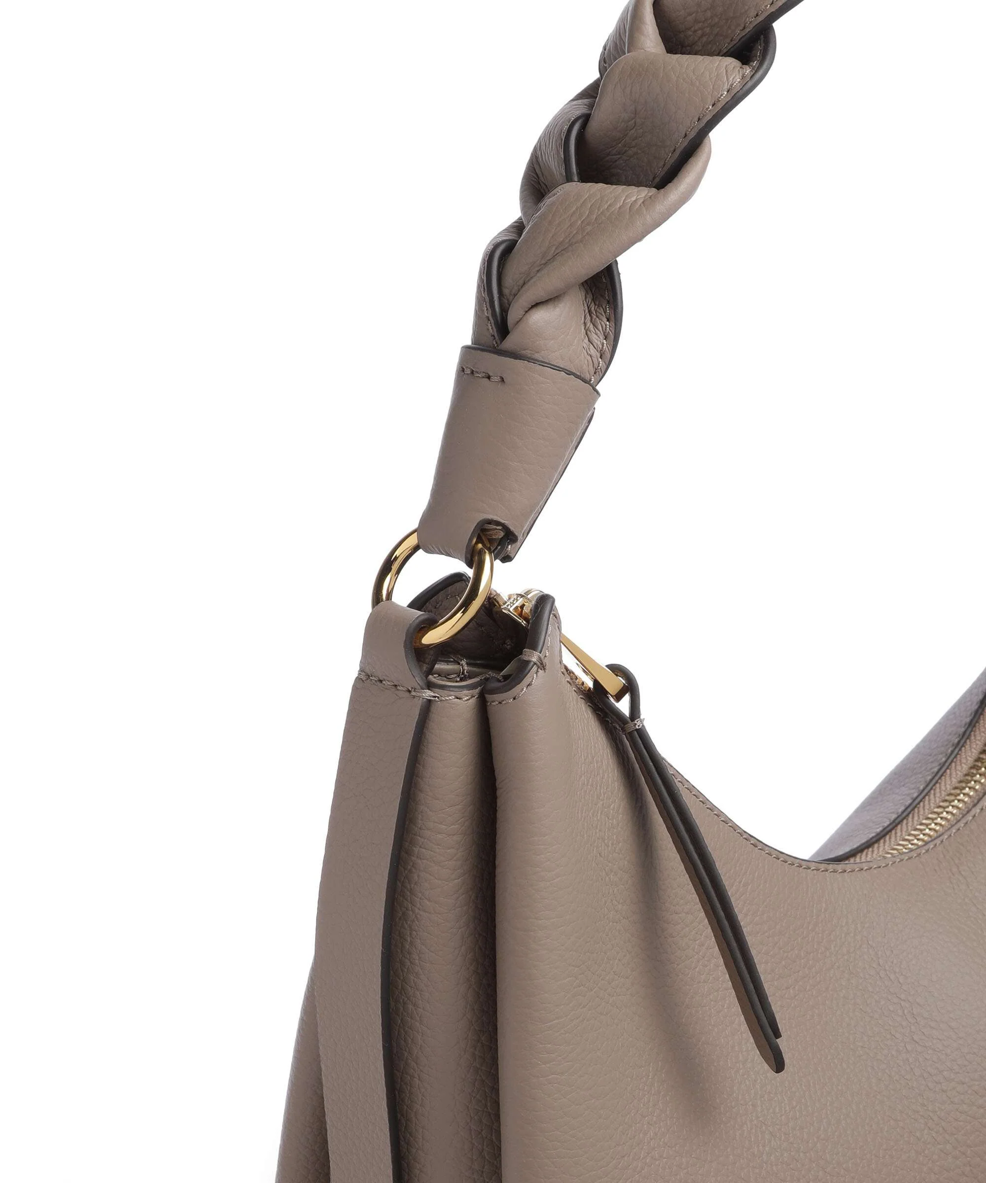 Coccinelle Boheme Grana Double Torebka worek warm taupe/rosette - Image 4