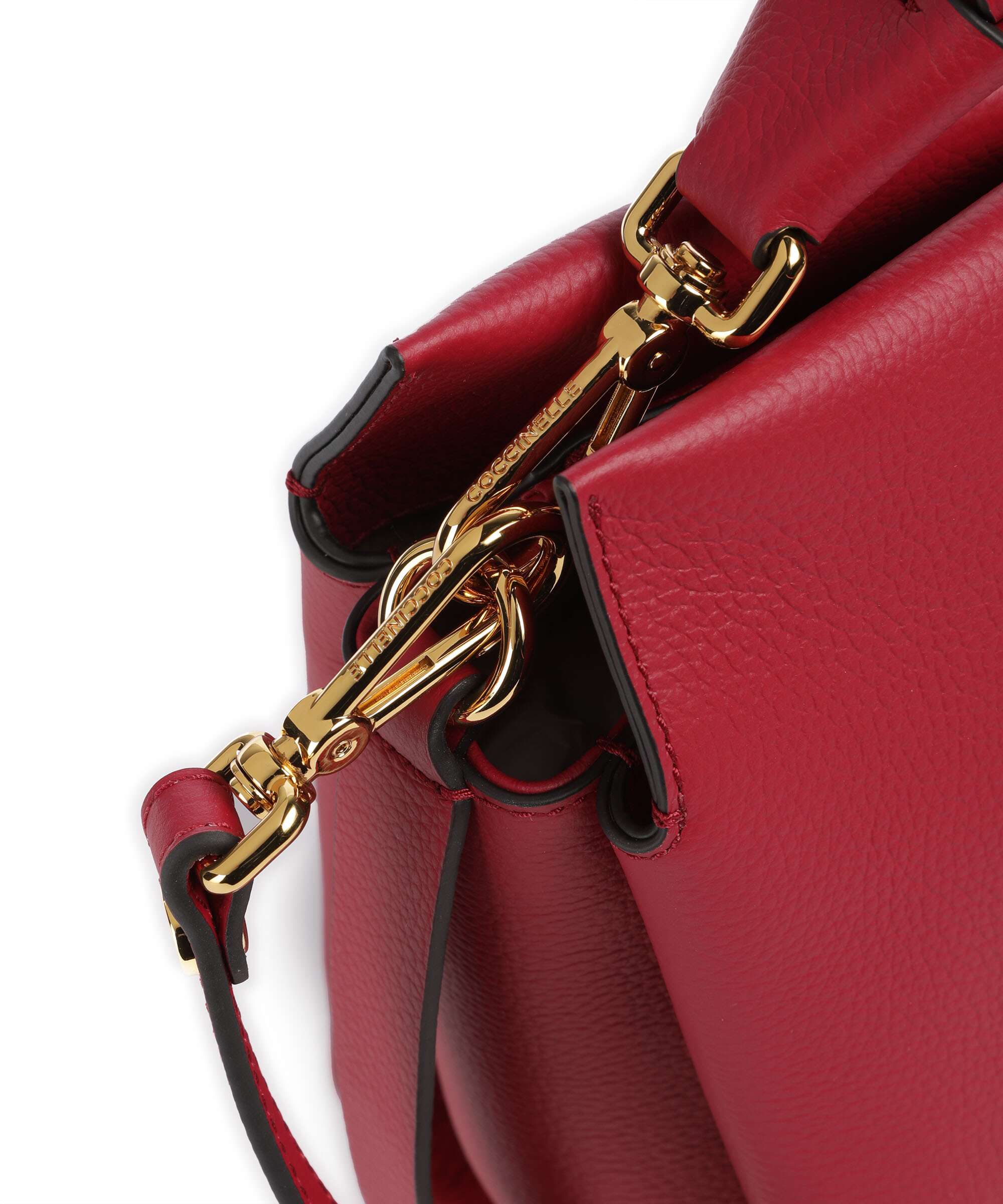 Coccinelle Boheme Grana Double Torebka worek sangria/skin - Image 4