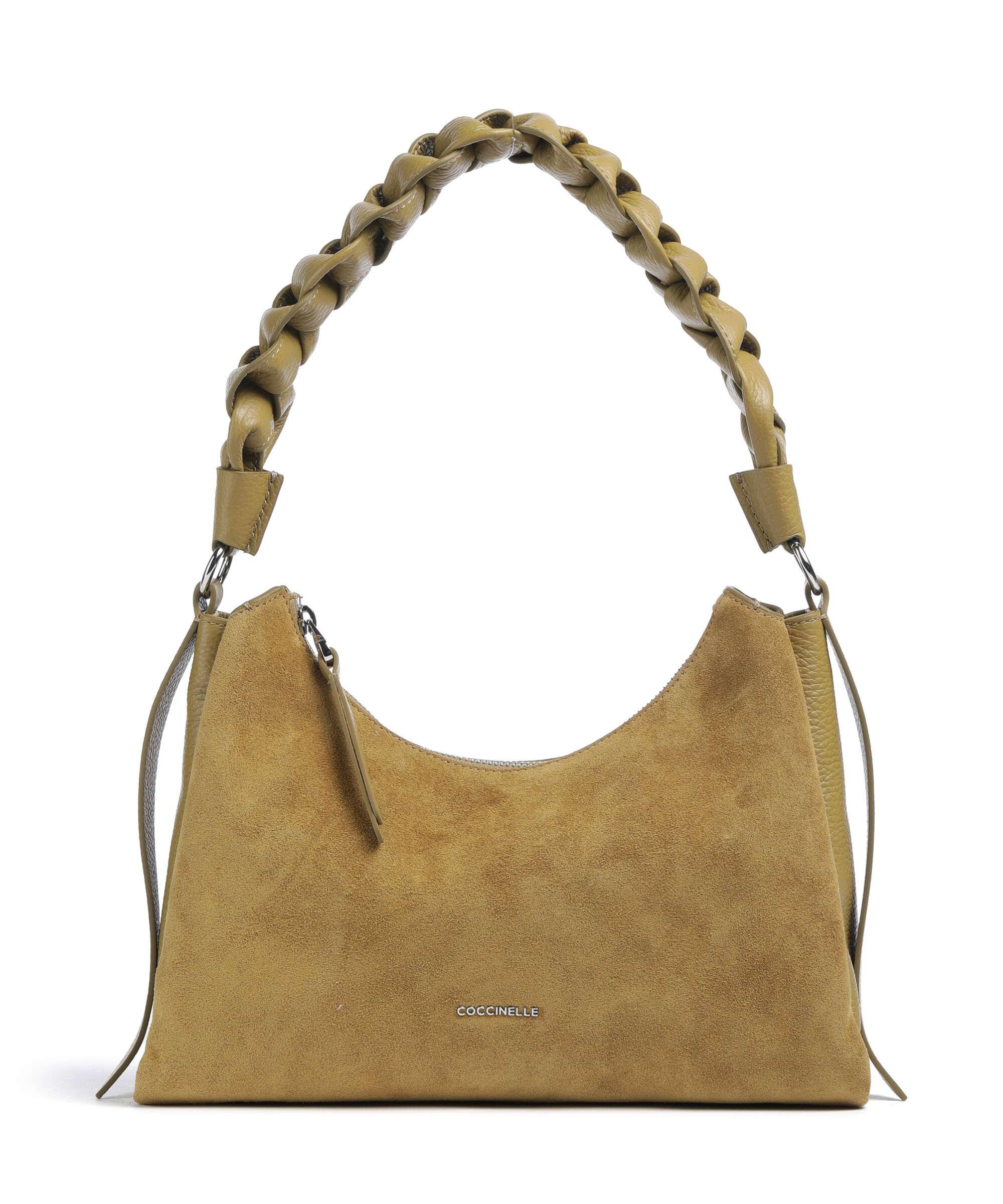Coccinelle Boheme Suede Torba na ramię seagrass
