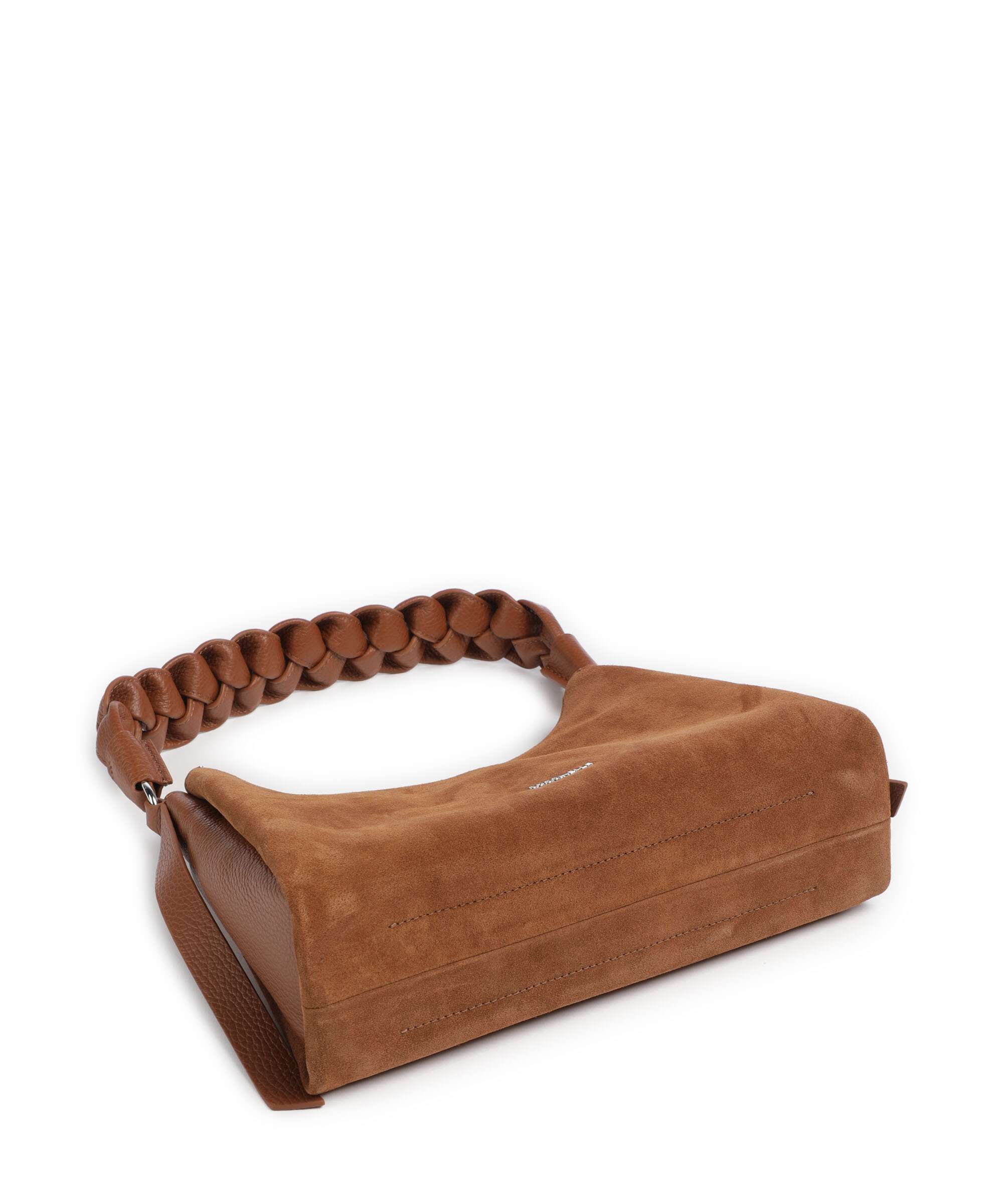 Coccinelle Boheme Suede Torba na ramię cognac - Image 5