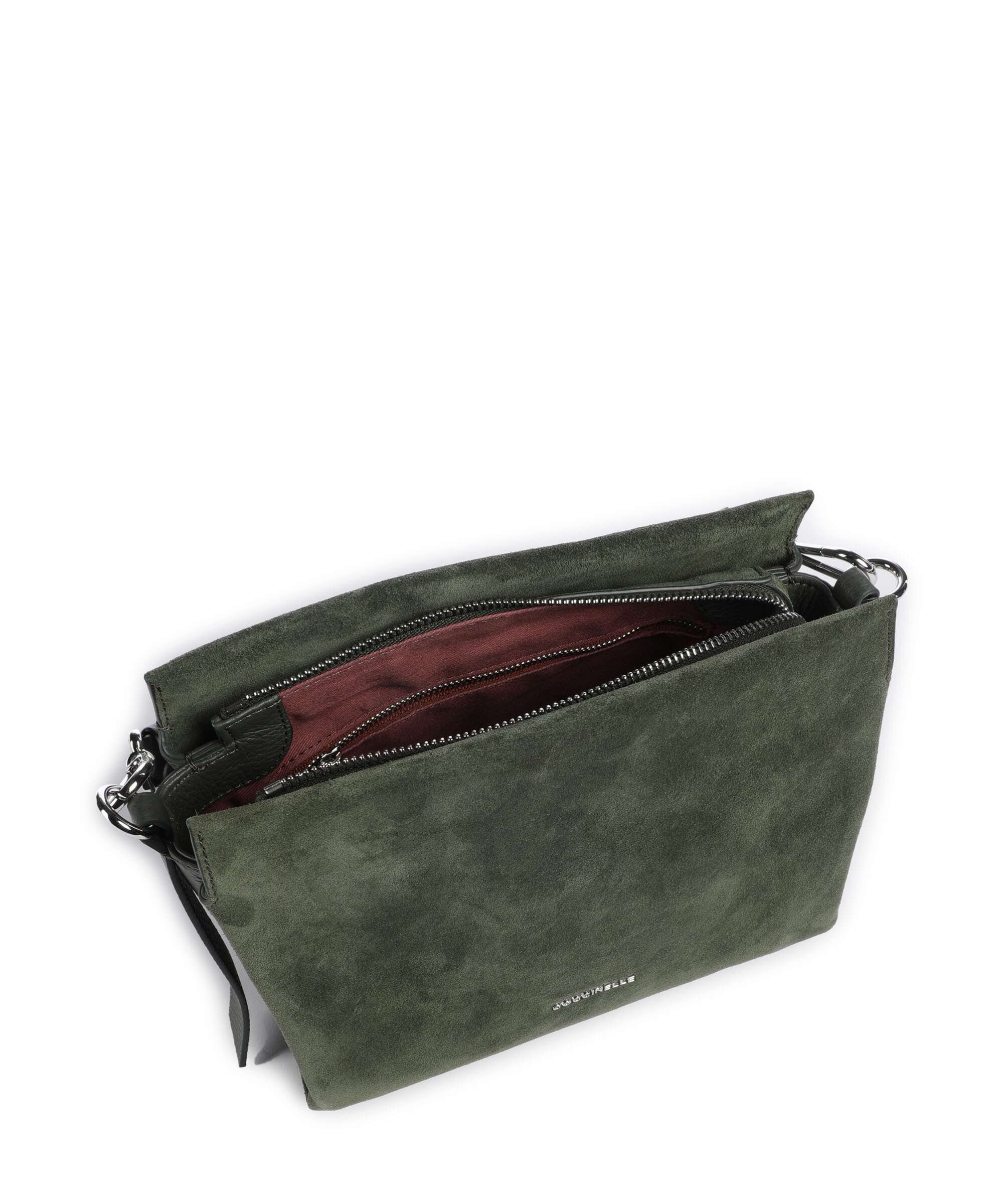Coccinelle Boheme Suede Torebka alga - Image 6
