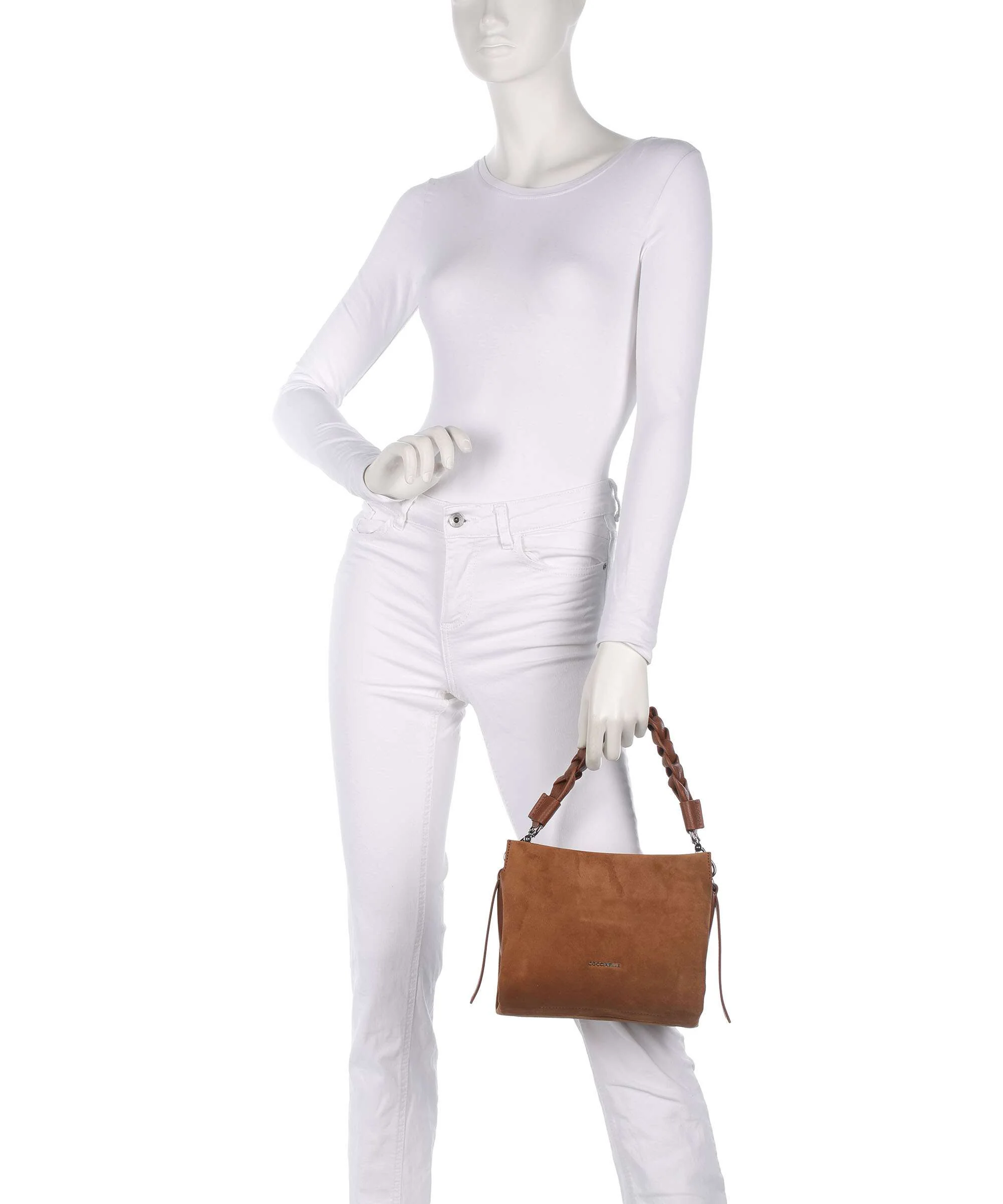 Coccinelle Boheme Suede Torebka cognac - Image 3