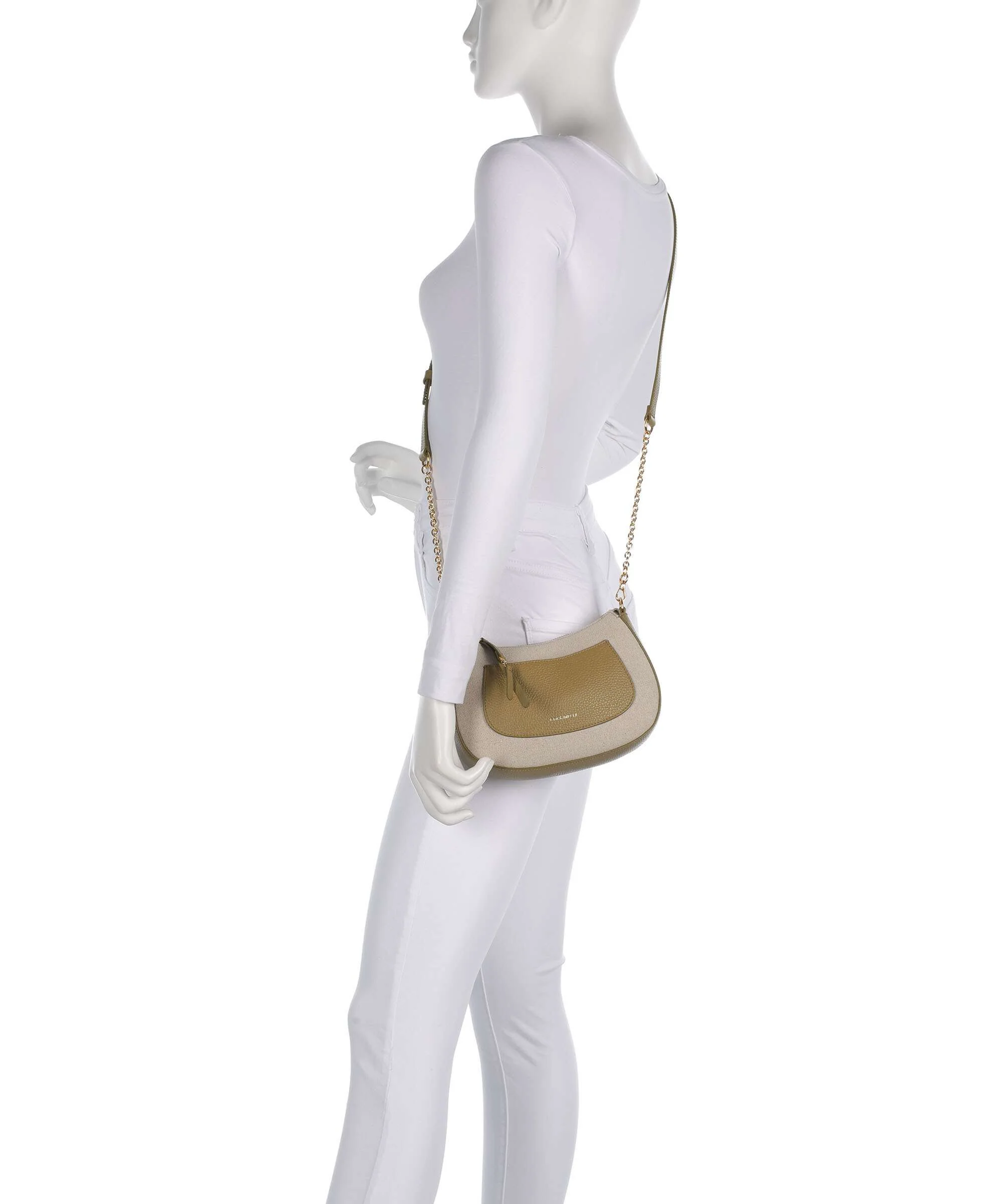 Coccinelle C-Easy Canvas Torba przez ramię natural/seagrass - Image 3