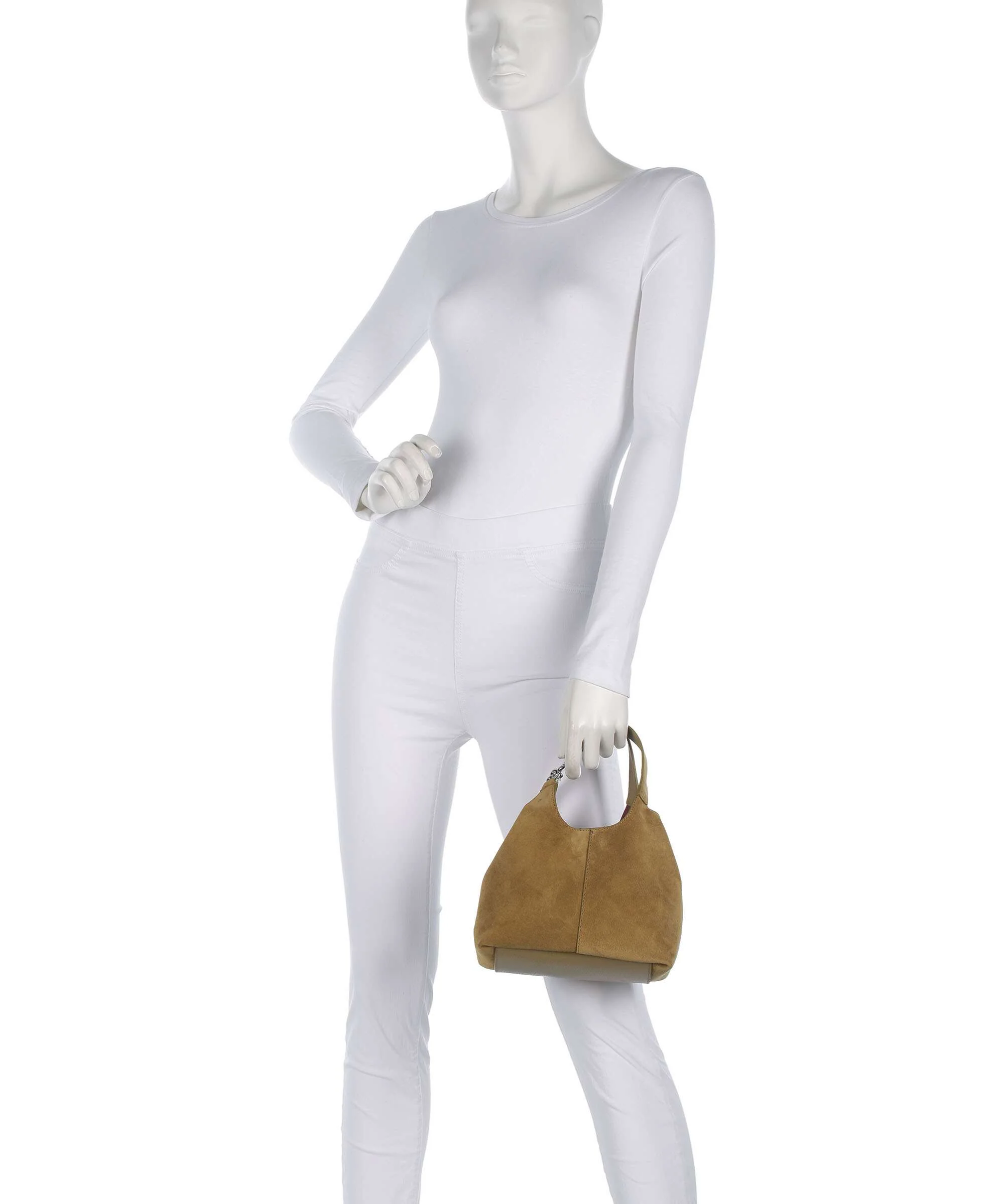 Coccinelle C-Easy Suede Torebka seagrass - Image 3