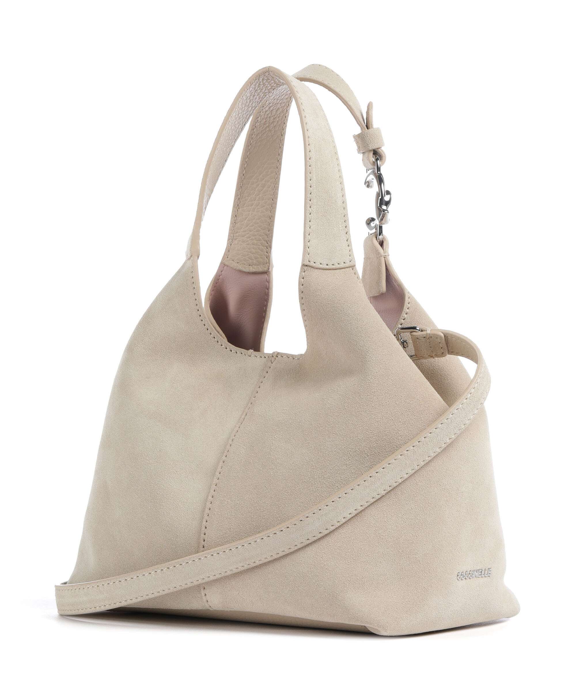 Coccinelle C-Easy Suede Torebka sandshell - Image 4