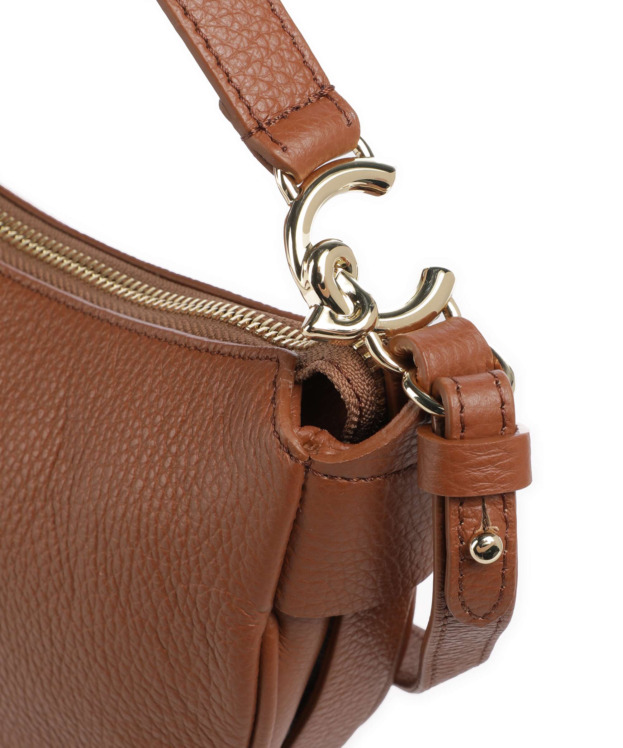Coccinelle C-Easy Torba na ramię cognac - Image 4