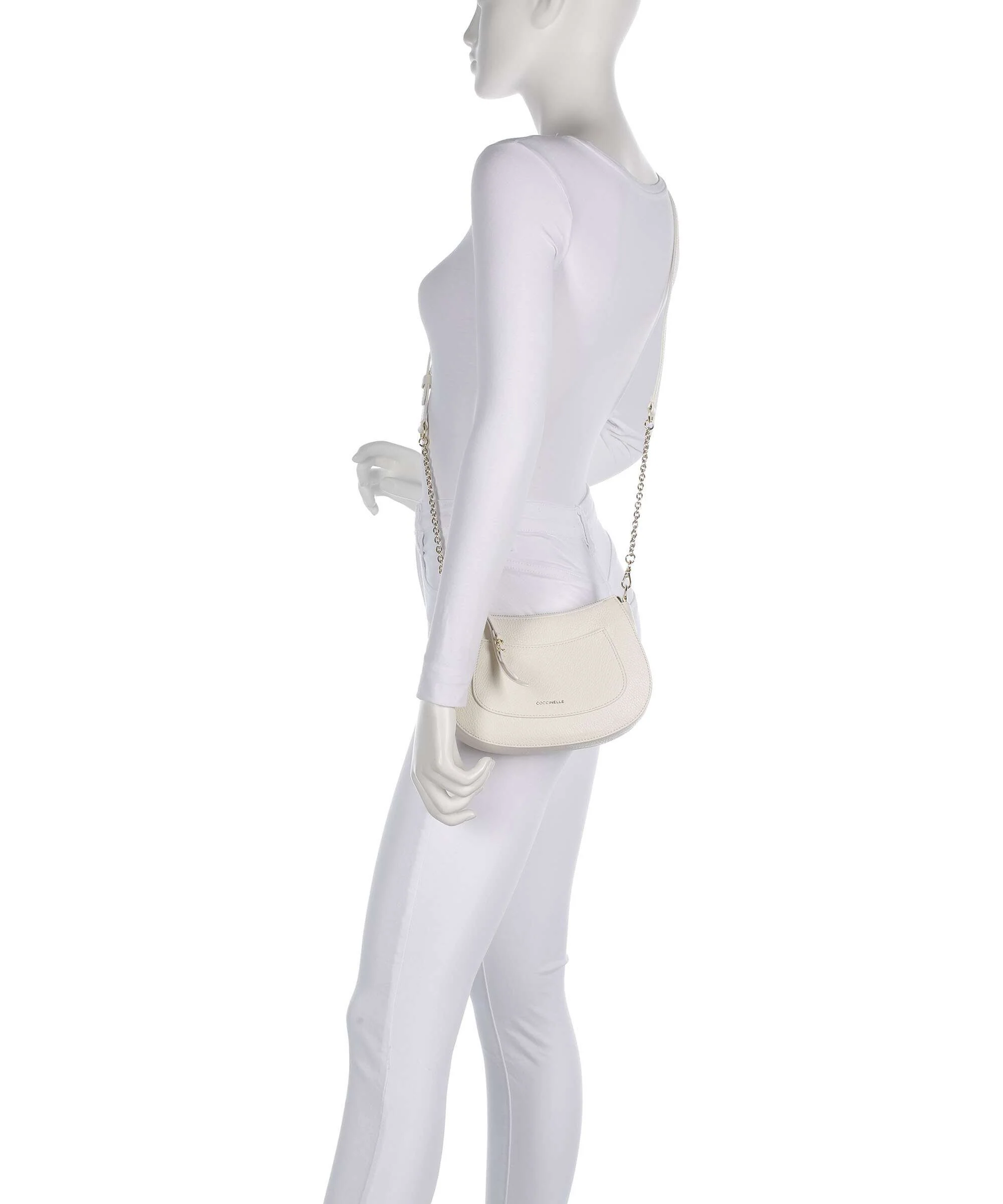 Coccinelle C-Easy Torba przez ramię pearl - Image 3