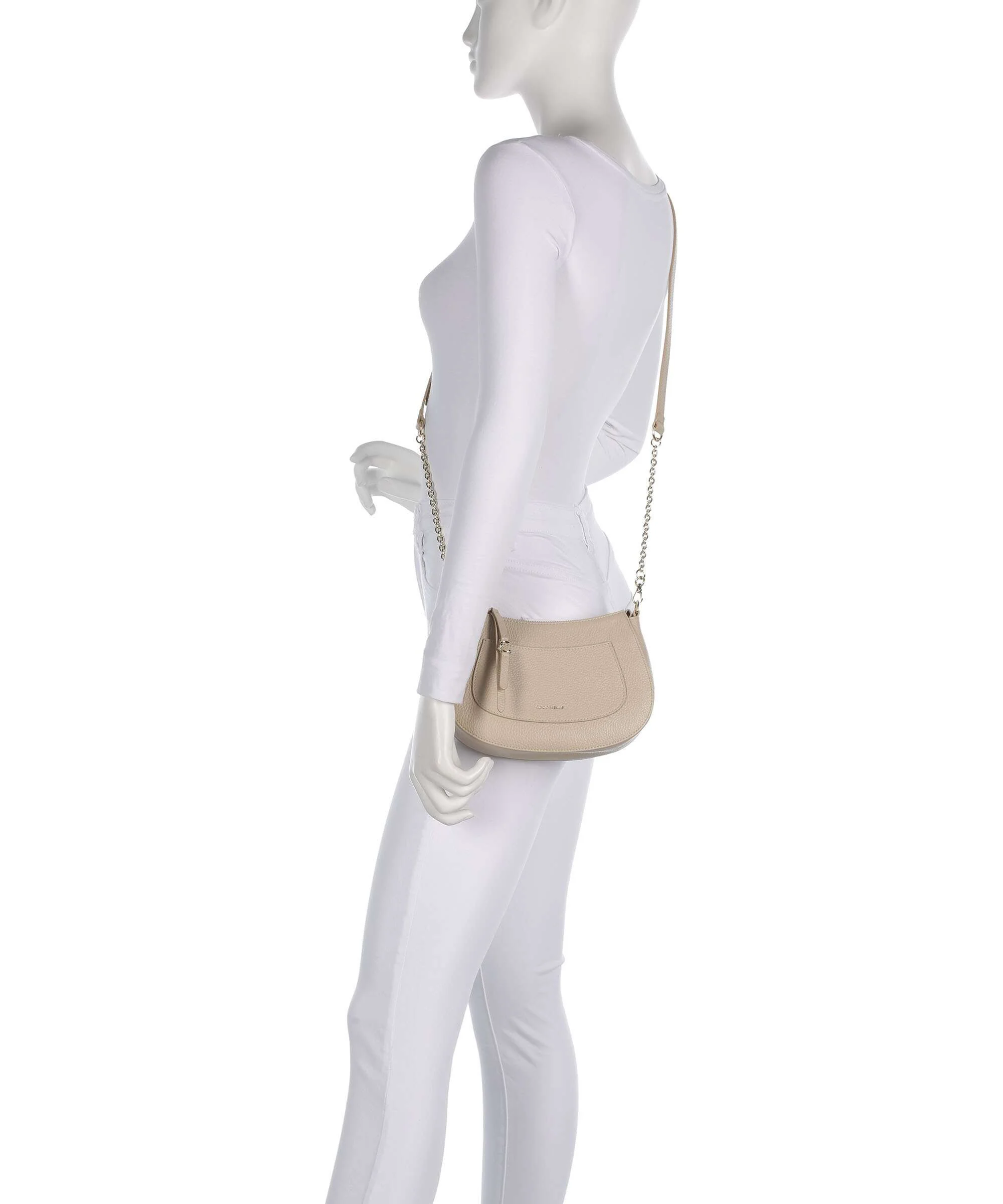 Coccinelle C-Easy Torba przez ramię sandshell - Image 3