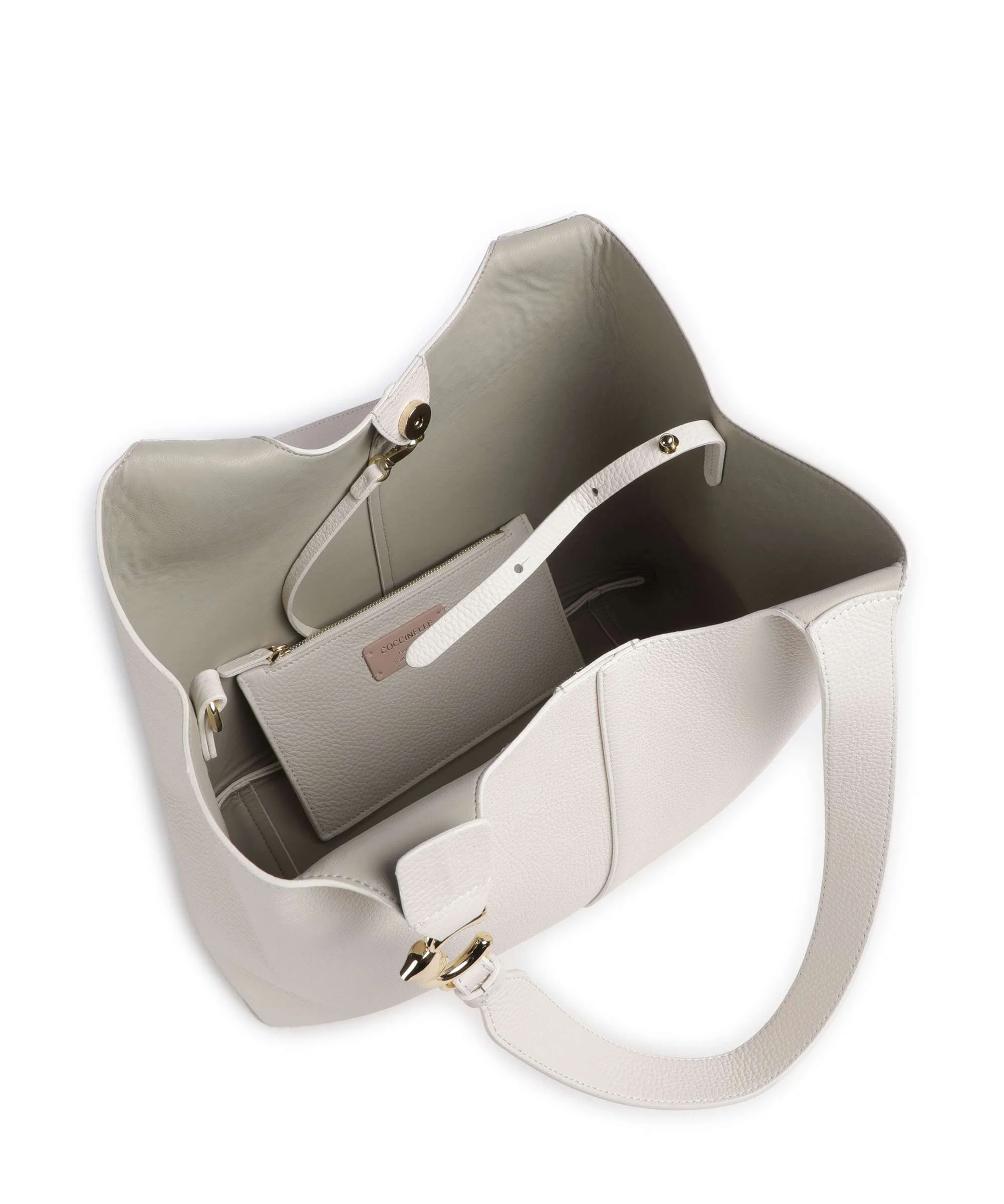 Coccinelle C-Easy Torebka worek blanco - Image 6
